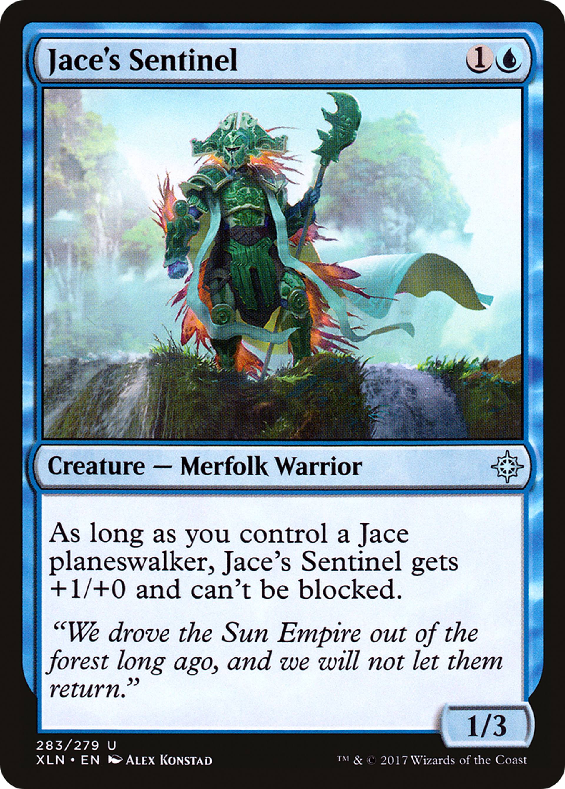 Jace's Sentinel — Ixalan — Magic: The Gathering