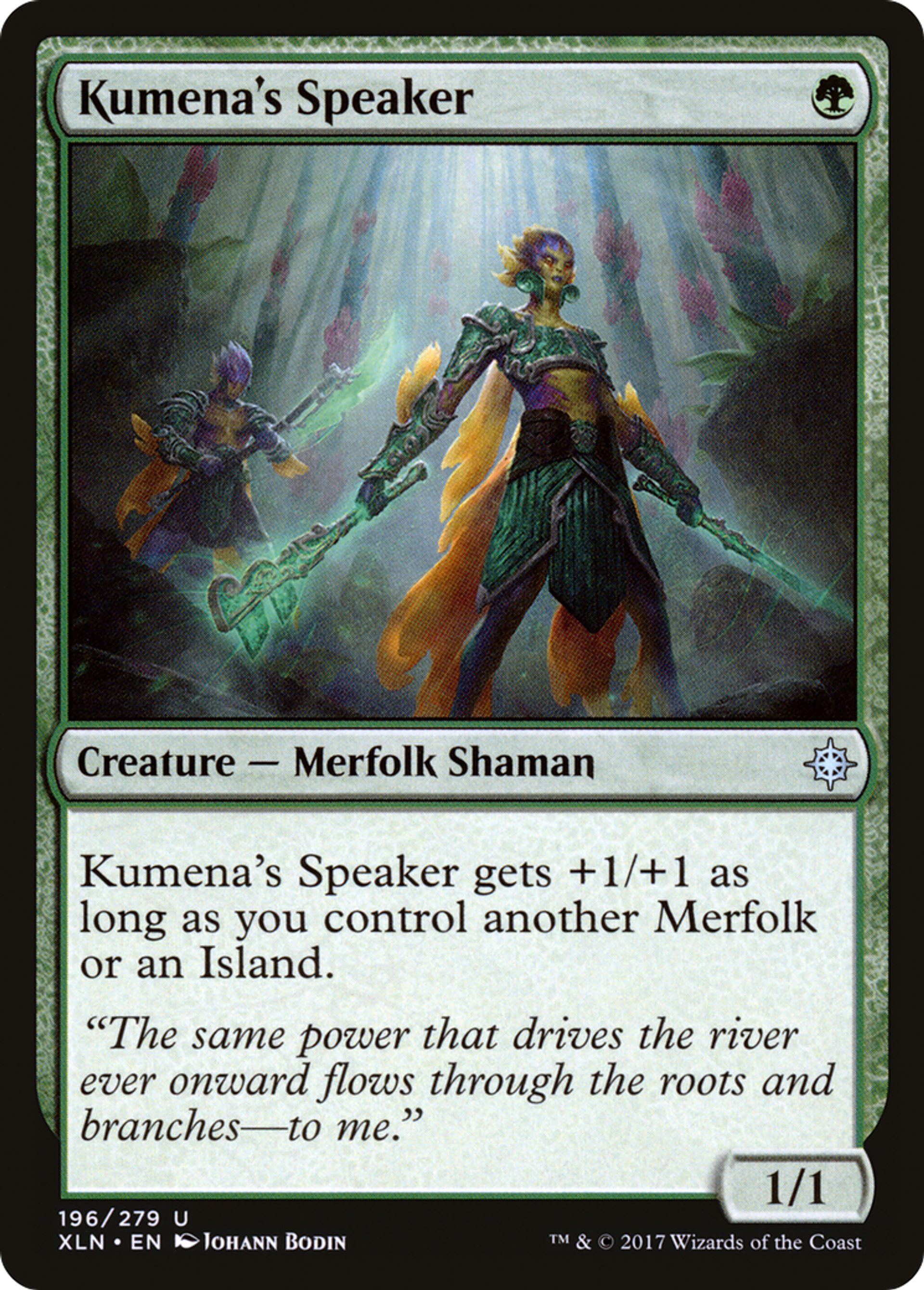 Kumena's Speaker — Ixalan — Magic: The Gathering