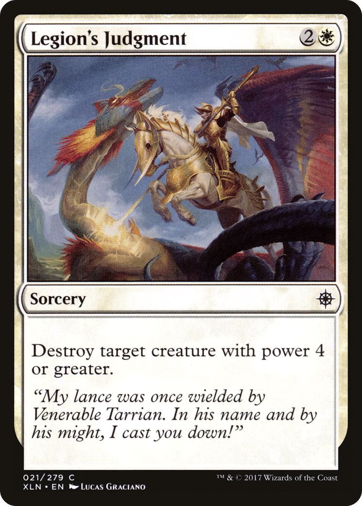 Legion's Judgment — Ixalan — Magic: The Gathering