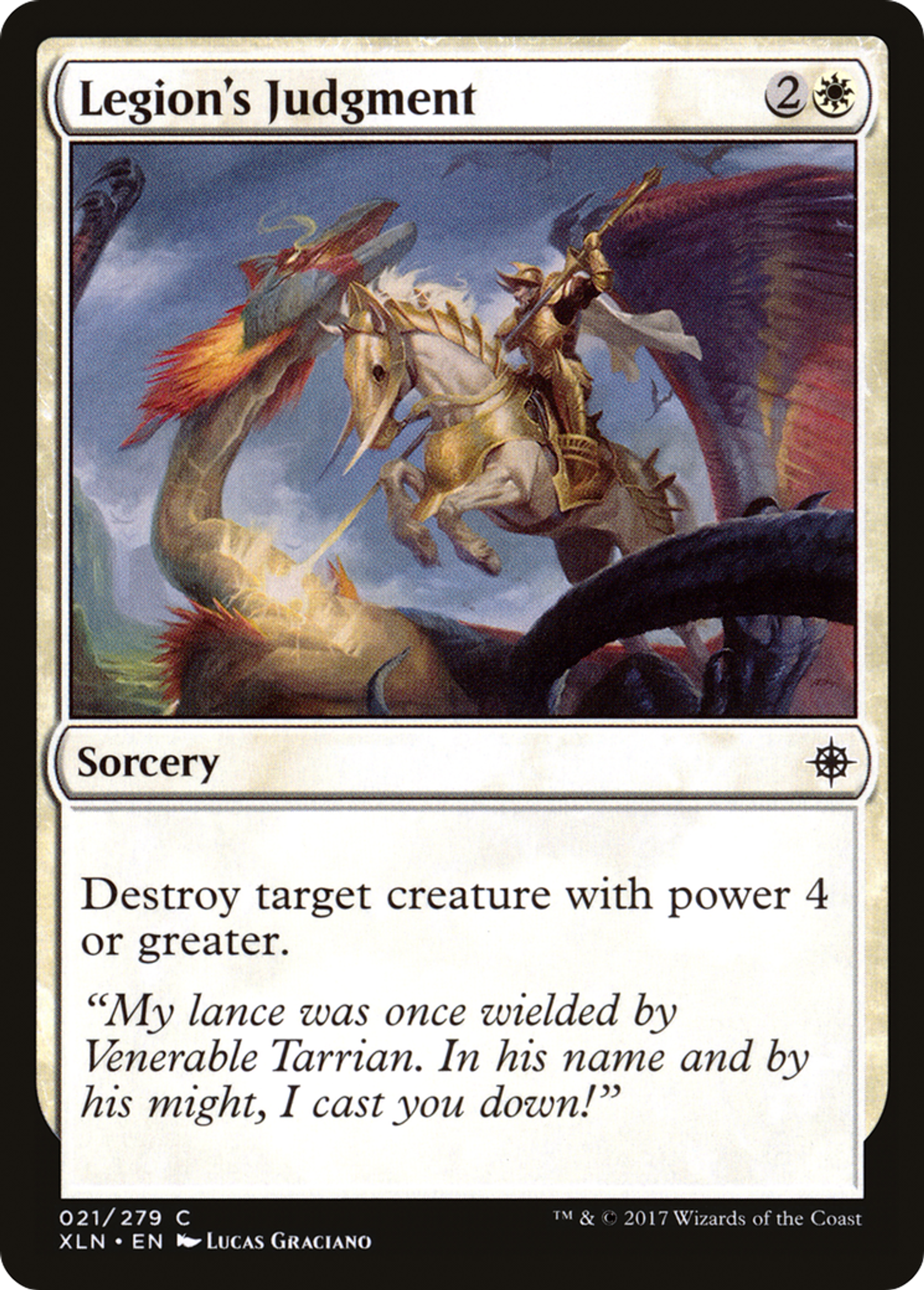 Legion's Judgment — Ixalan — Magic: The Gathering
