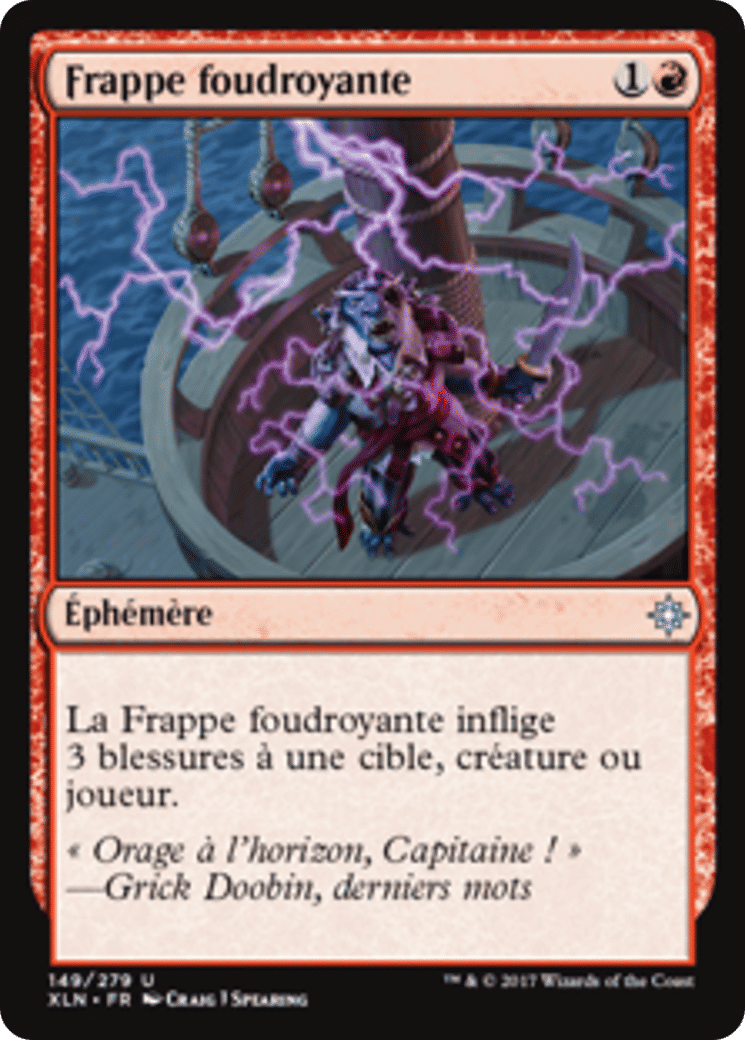 Frappe foudroyante — Ixalan — Magic: The Gathering