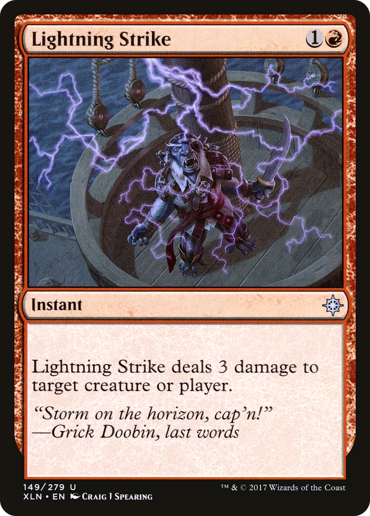 Lightning Strike — Ixalan — Magic: The Gathering