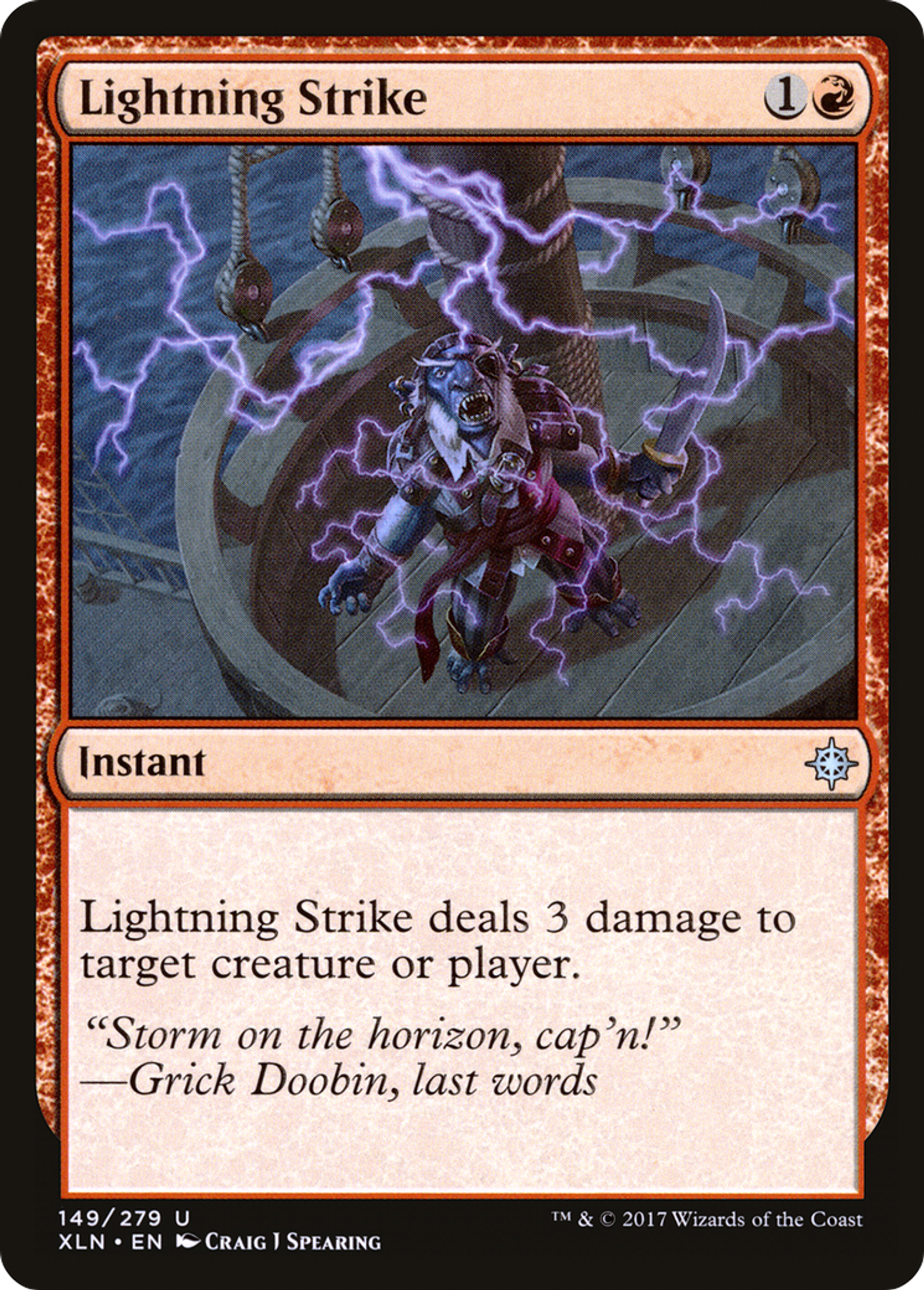 Lightning Strike — Ixalan — Magic: The Gathering