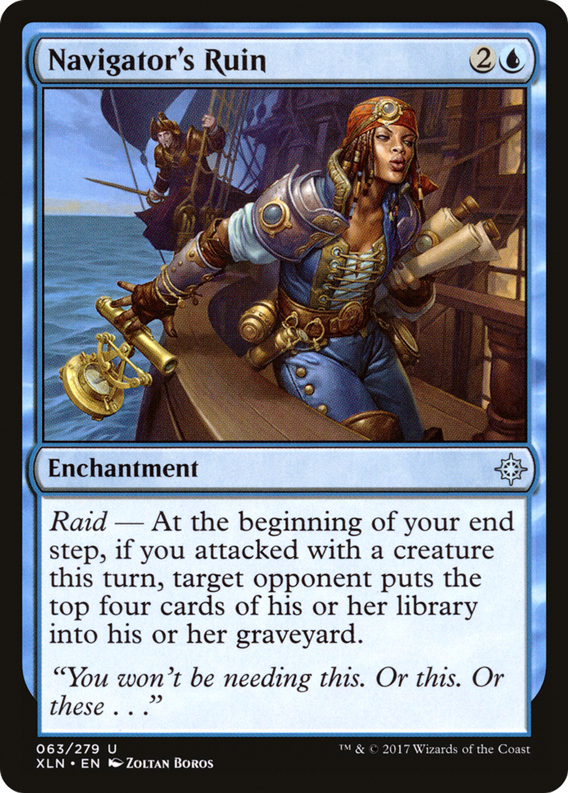 Navigator's Ruin — Ixalan — Magic: The Gathering