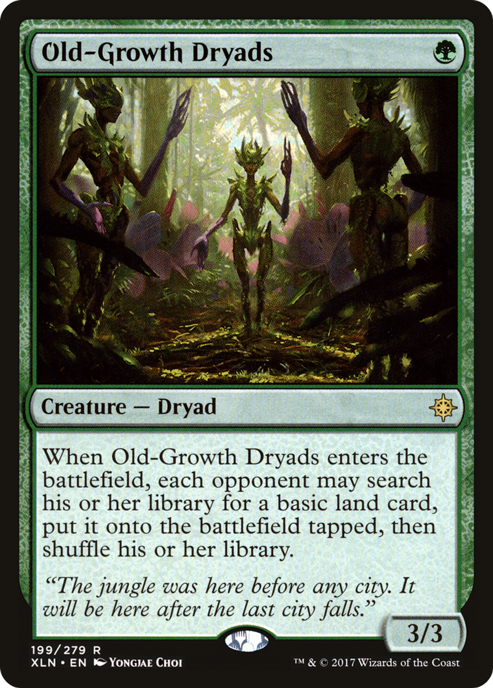 Old-Growth Dryads — Ixalan — Magic: The Gathering