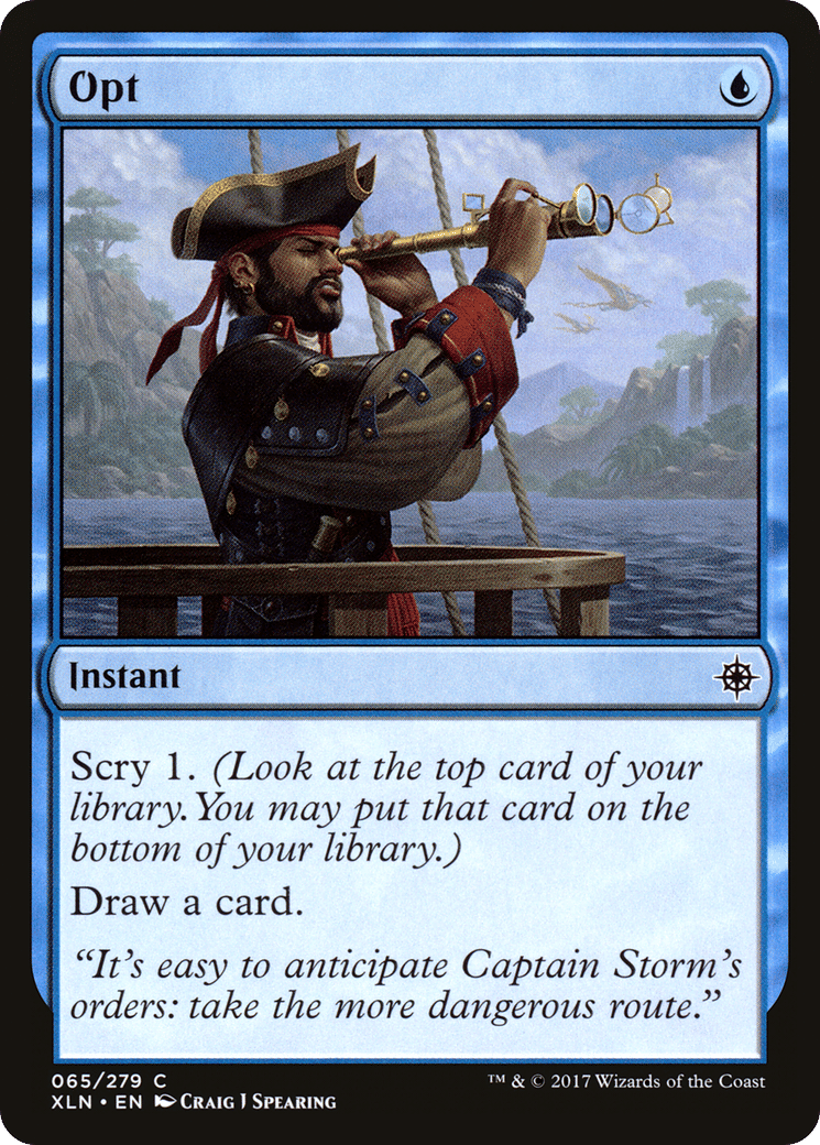 Opt — Ixalan — Magic: The Gathering