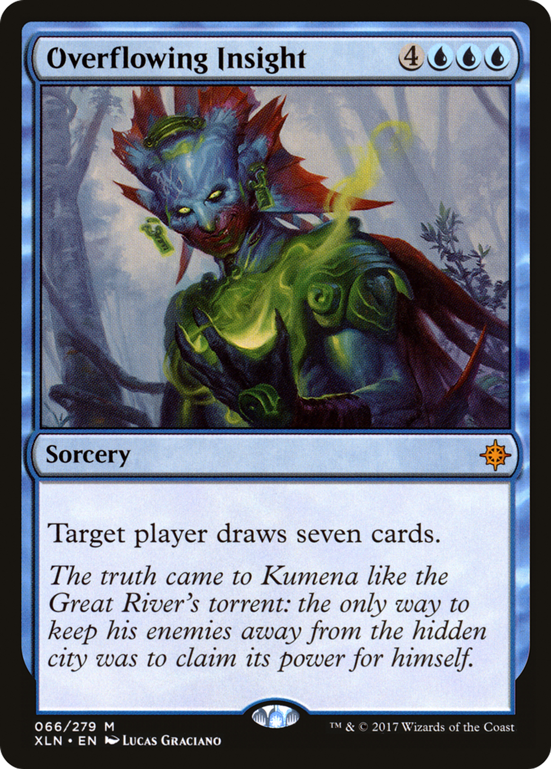 Overflowing Insight — Ixalan — Magic: The Gathering