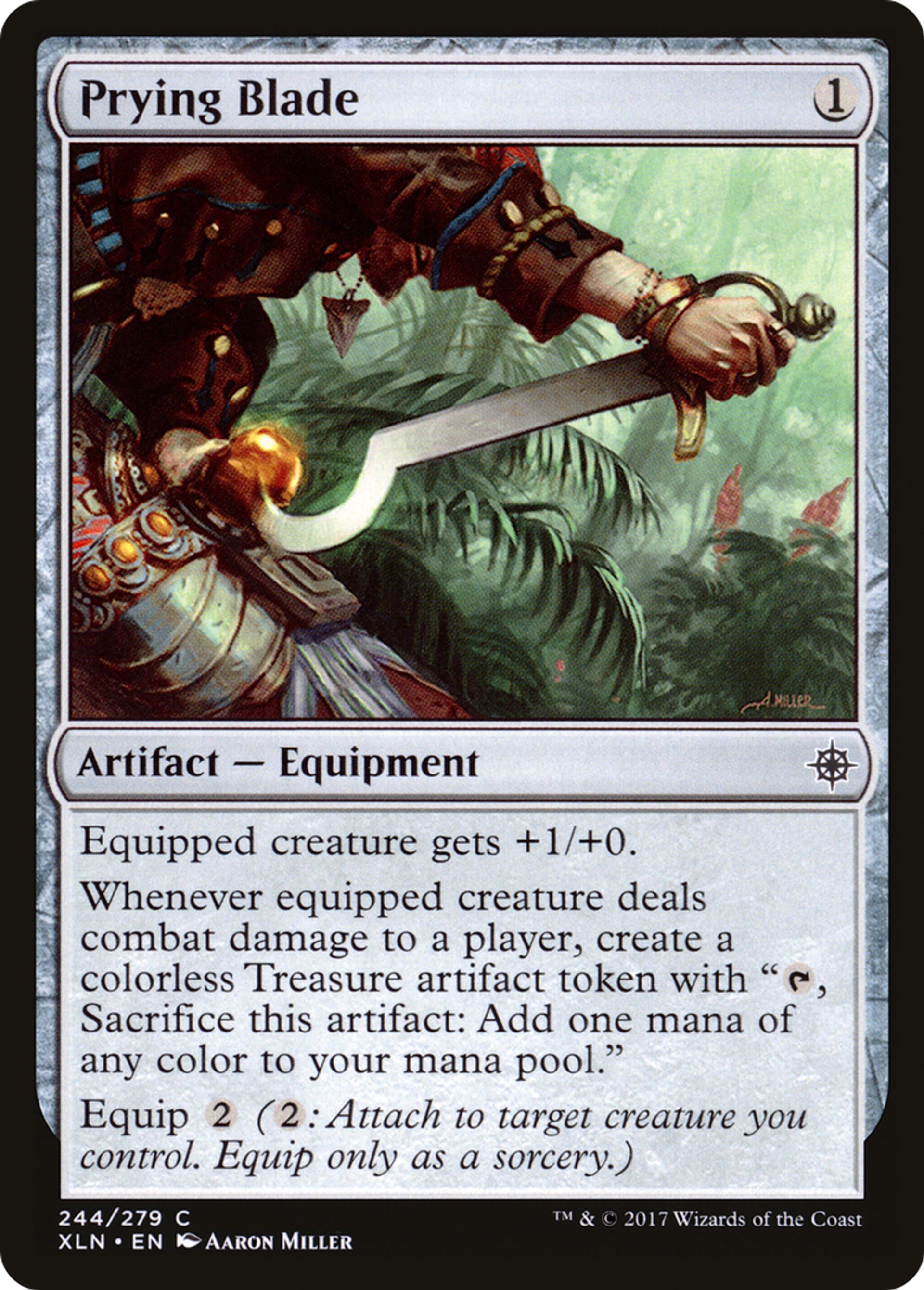 Prying Blade — Ixalan — Magic: The Gathering