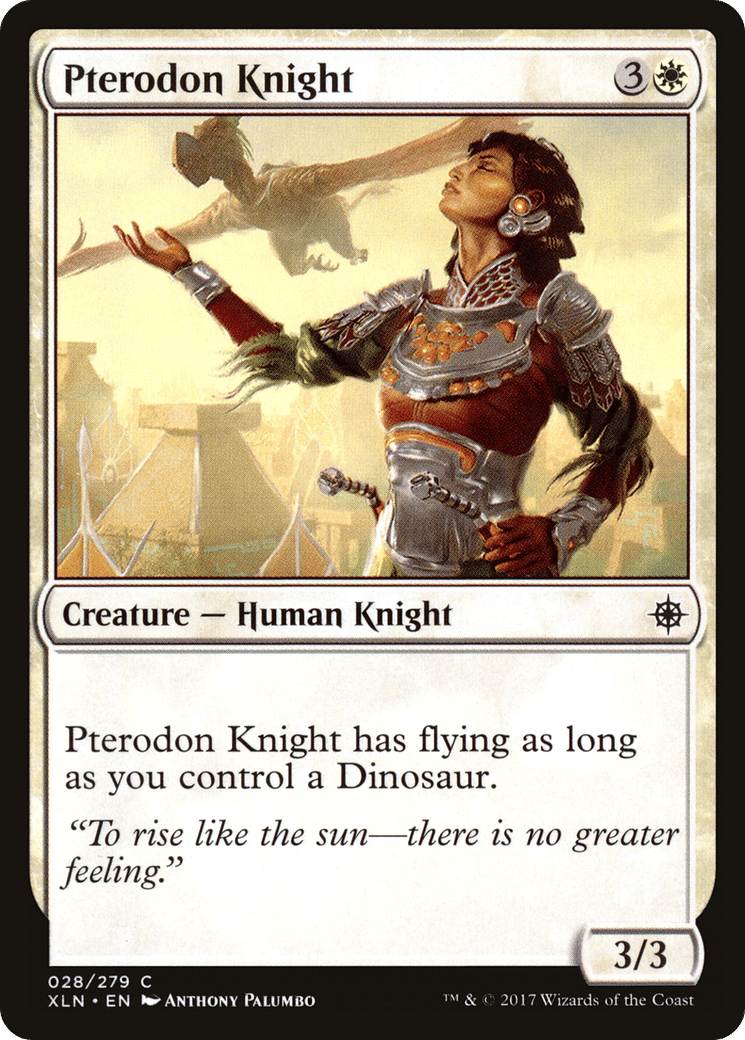 Pterodon Knight — Ixalan — Magic: The Gathering