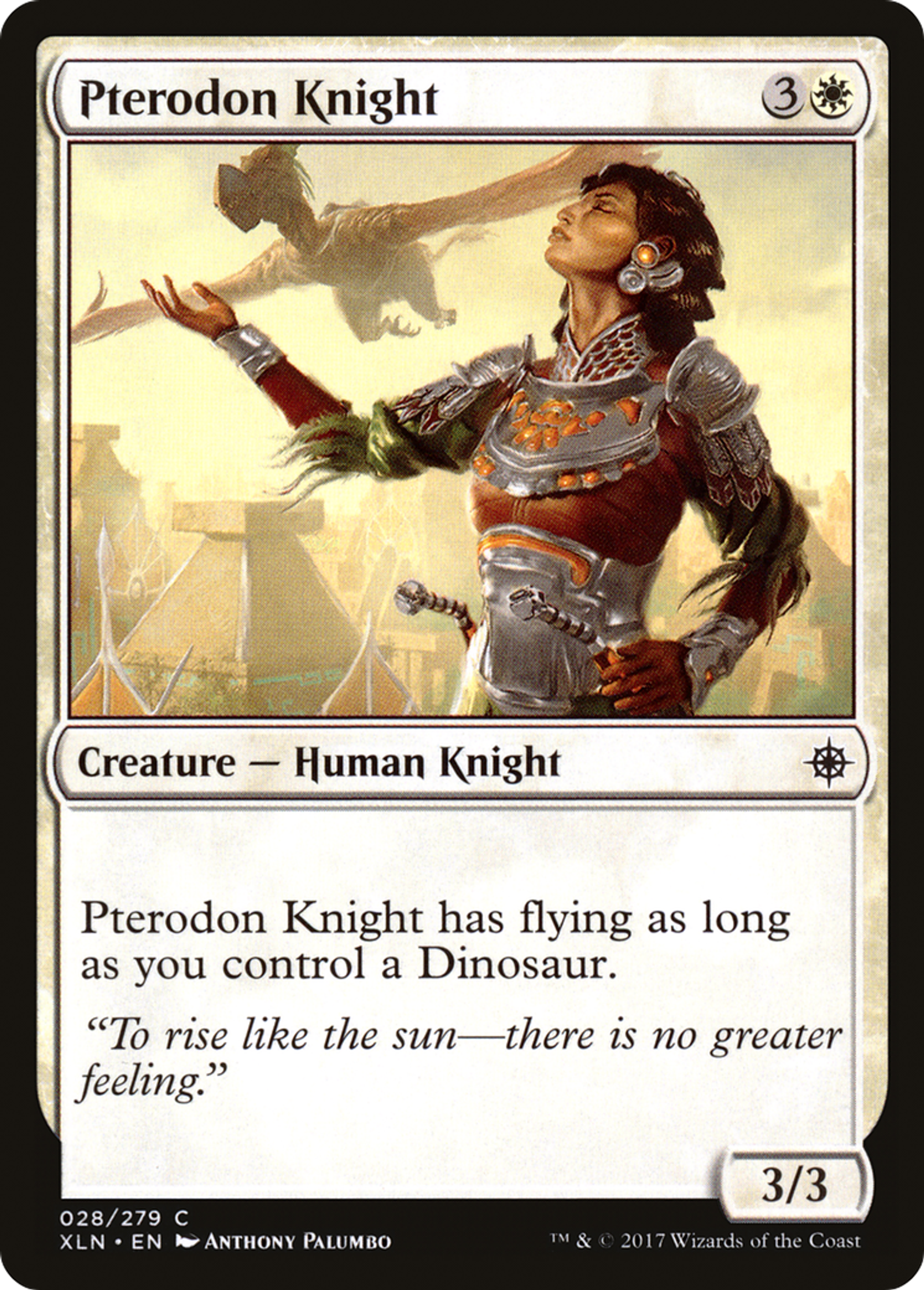 Chevalière au ptérodonte — Ixalan — Magic: The Gathering