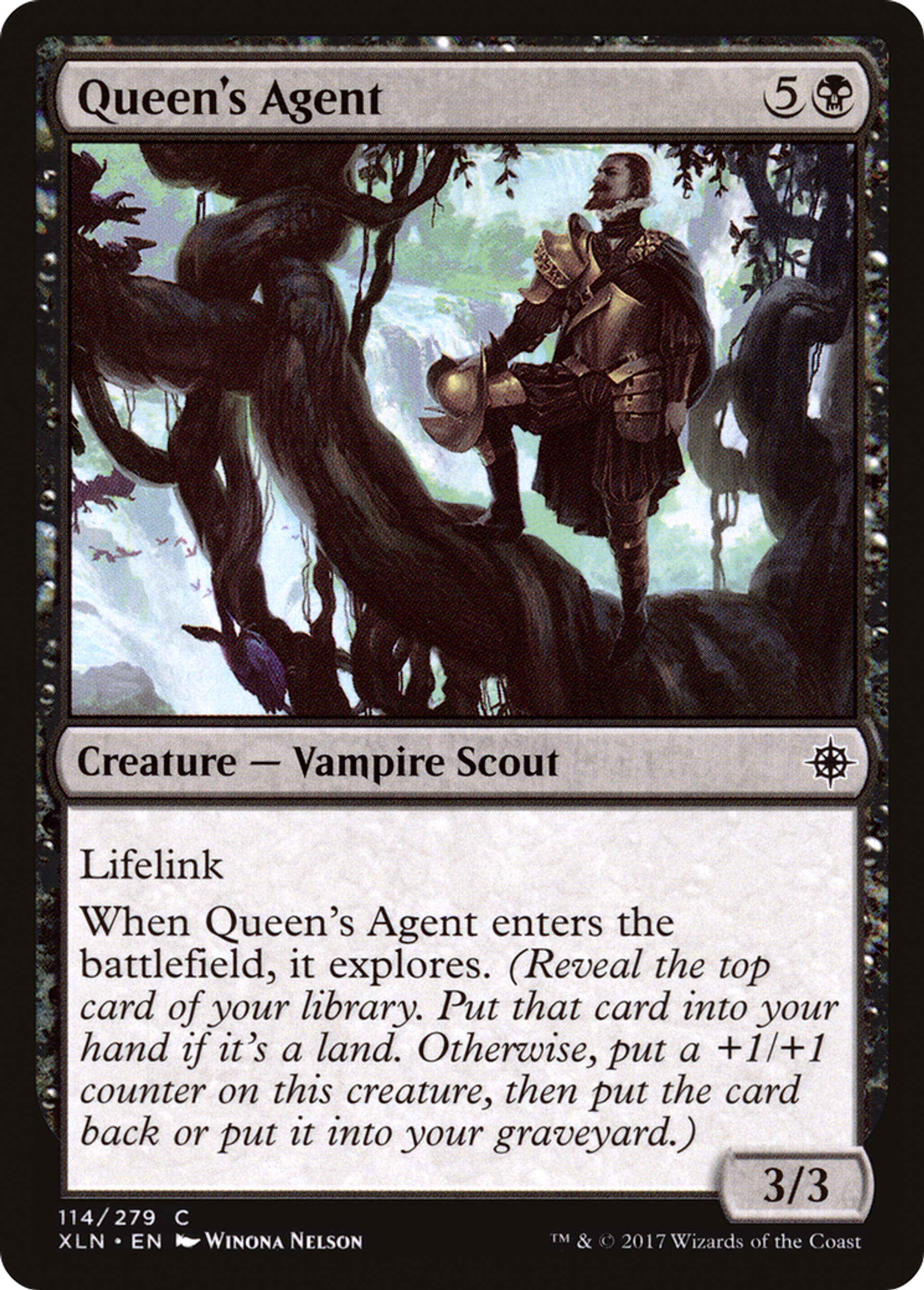 Agent de la reine — Ixalan — Magic: The Gathering
