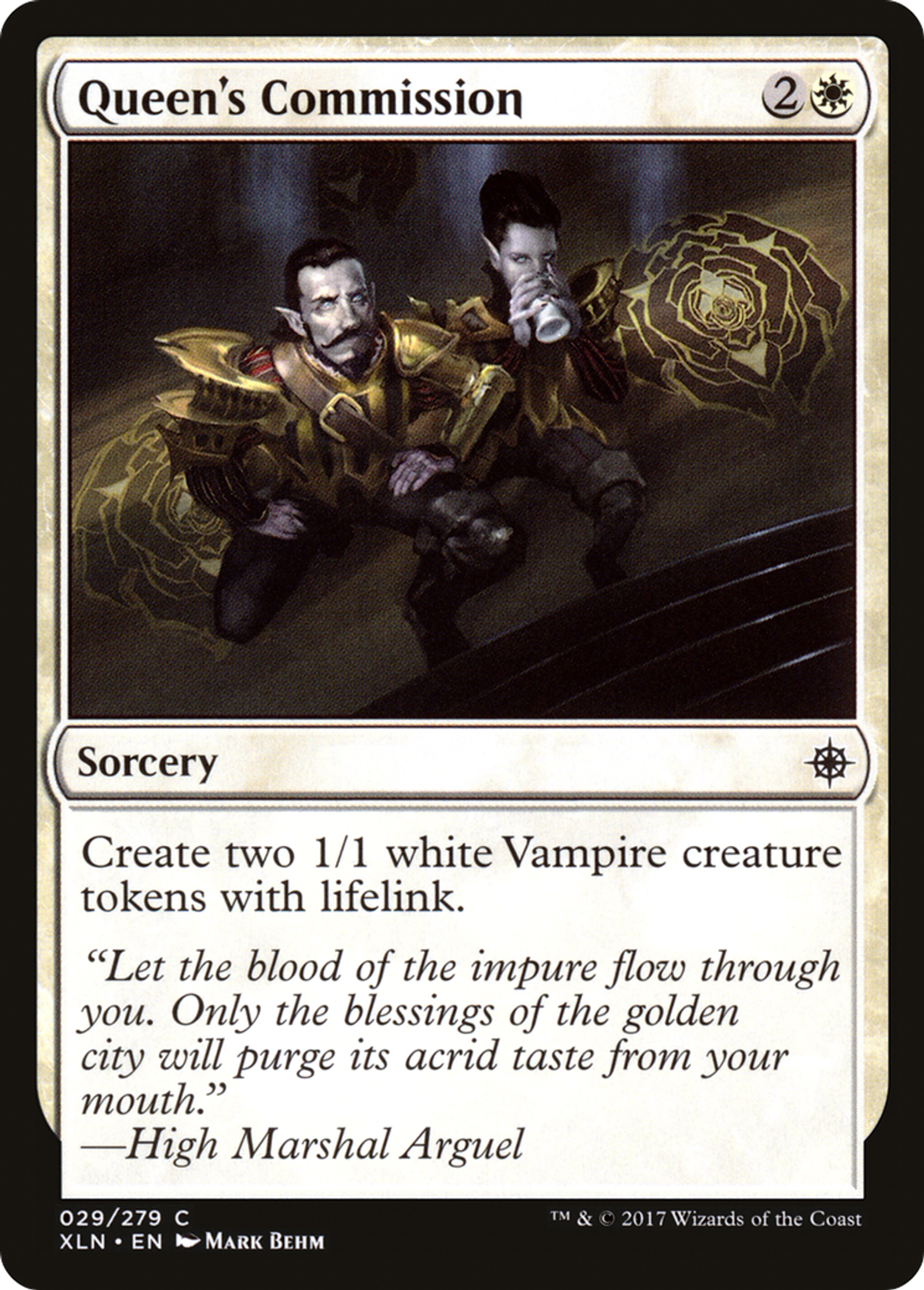 Commission de la reine — Ixalan — Magic: The Gathering