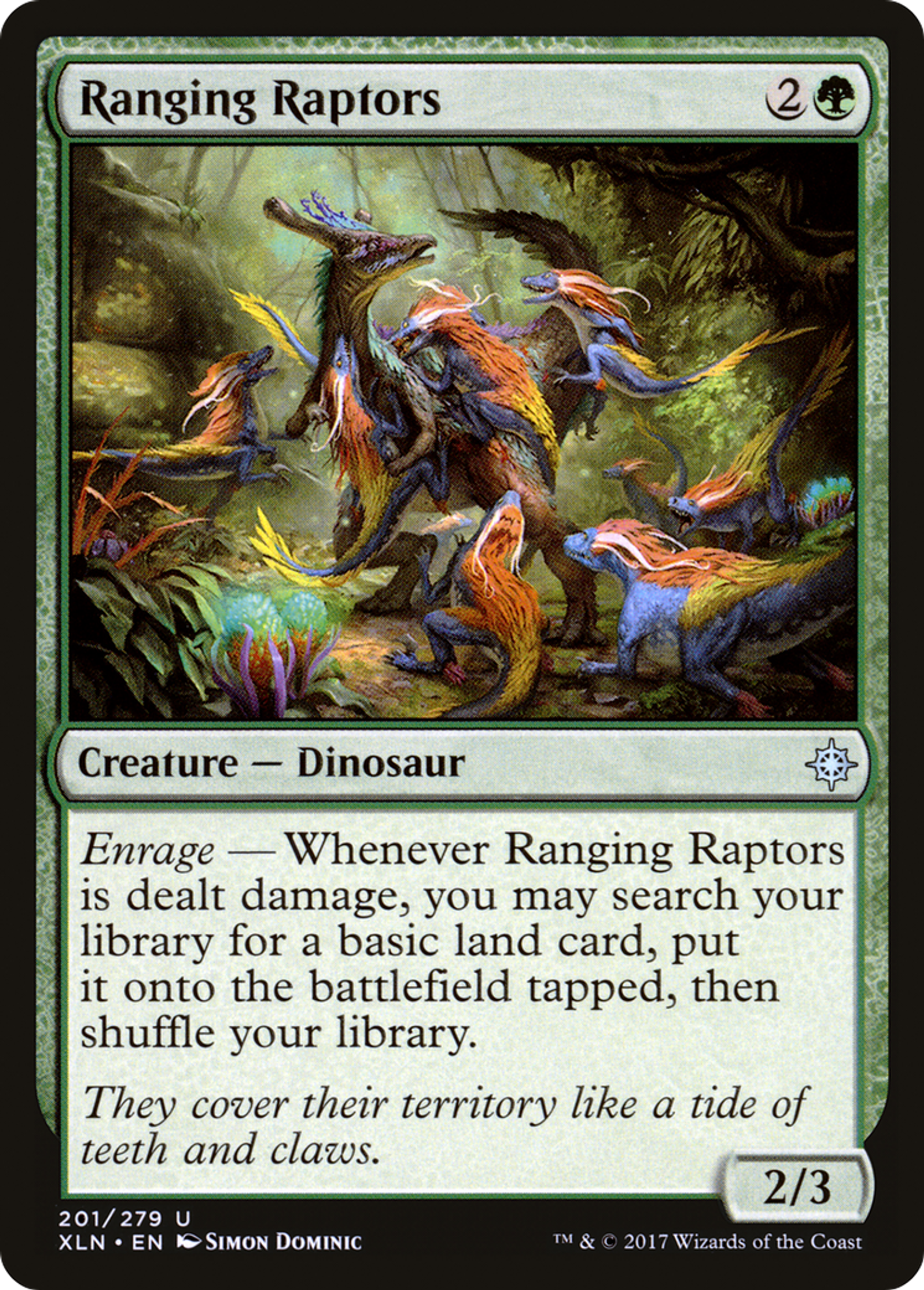 Ranging Raptors — Ixalan — Magic: The Gathering