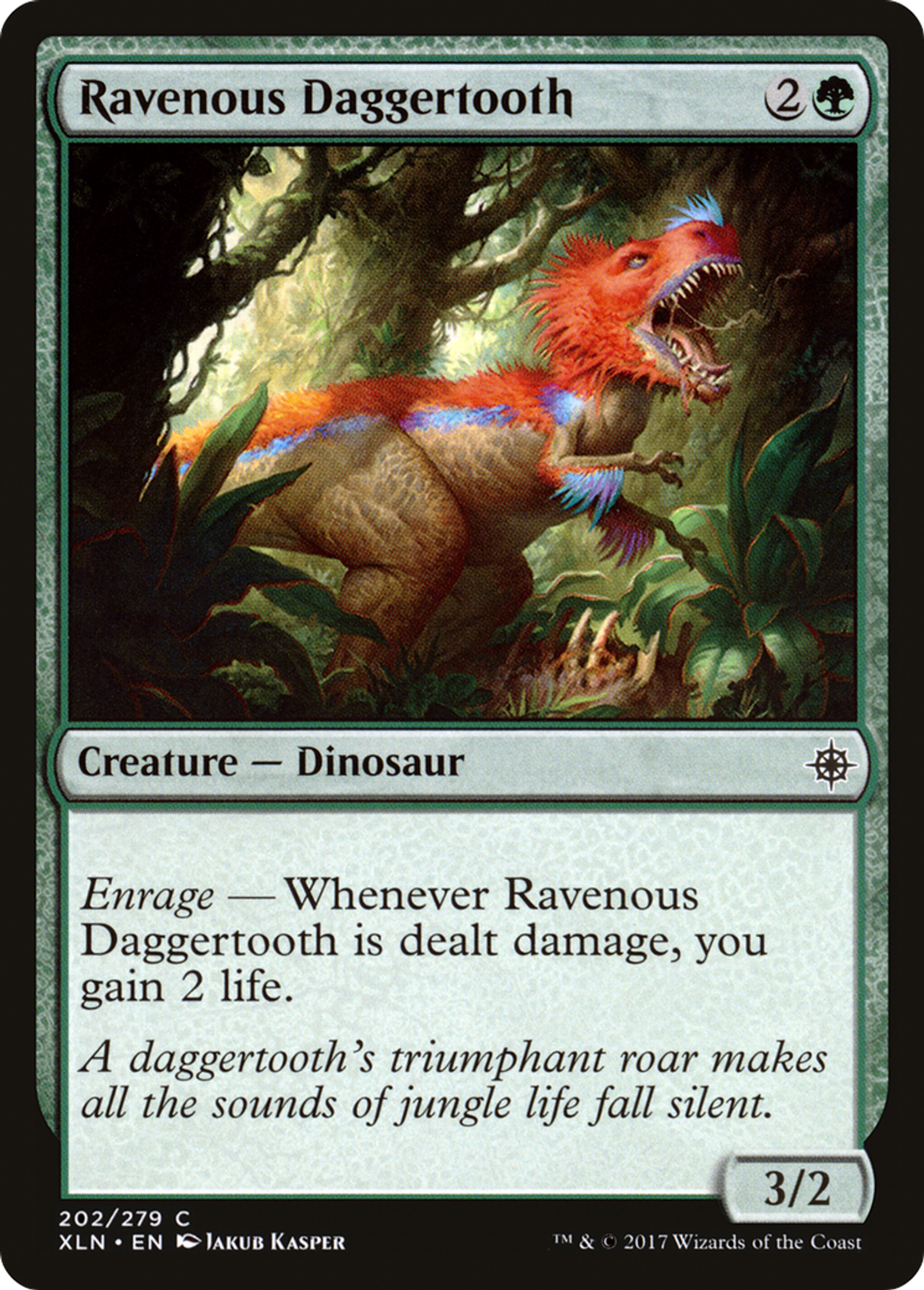 Scramasaxe vorace — Ixalan — Magic: The Gathering