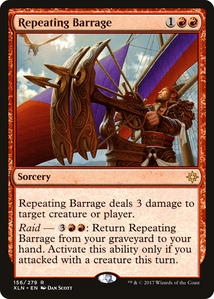 Repeating Barrage — Ixalan — Magic: The Gathering