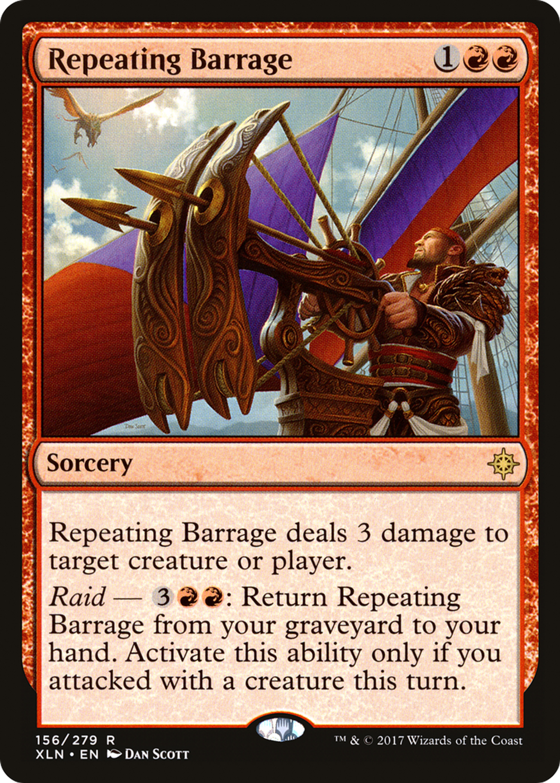 Repeating Barrage — Ixalan — Magic: The Gathering