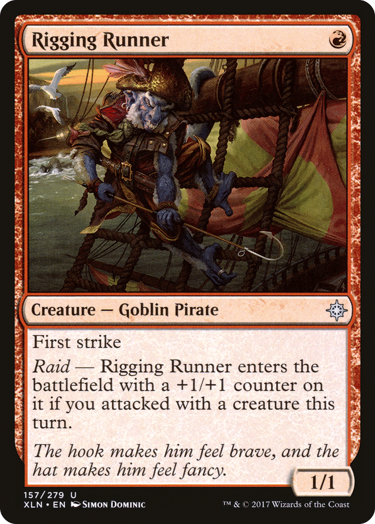 Rigging Runner — Ixalan — Magic: The Gathering