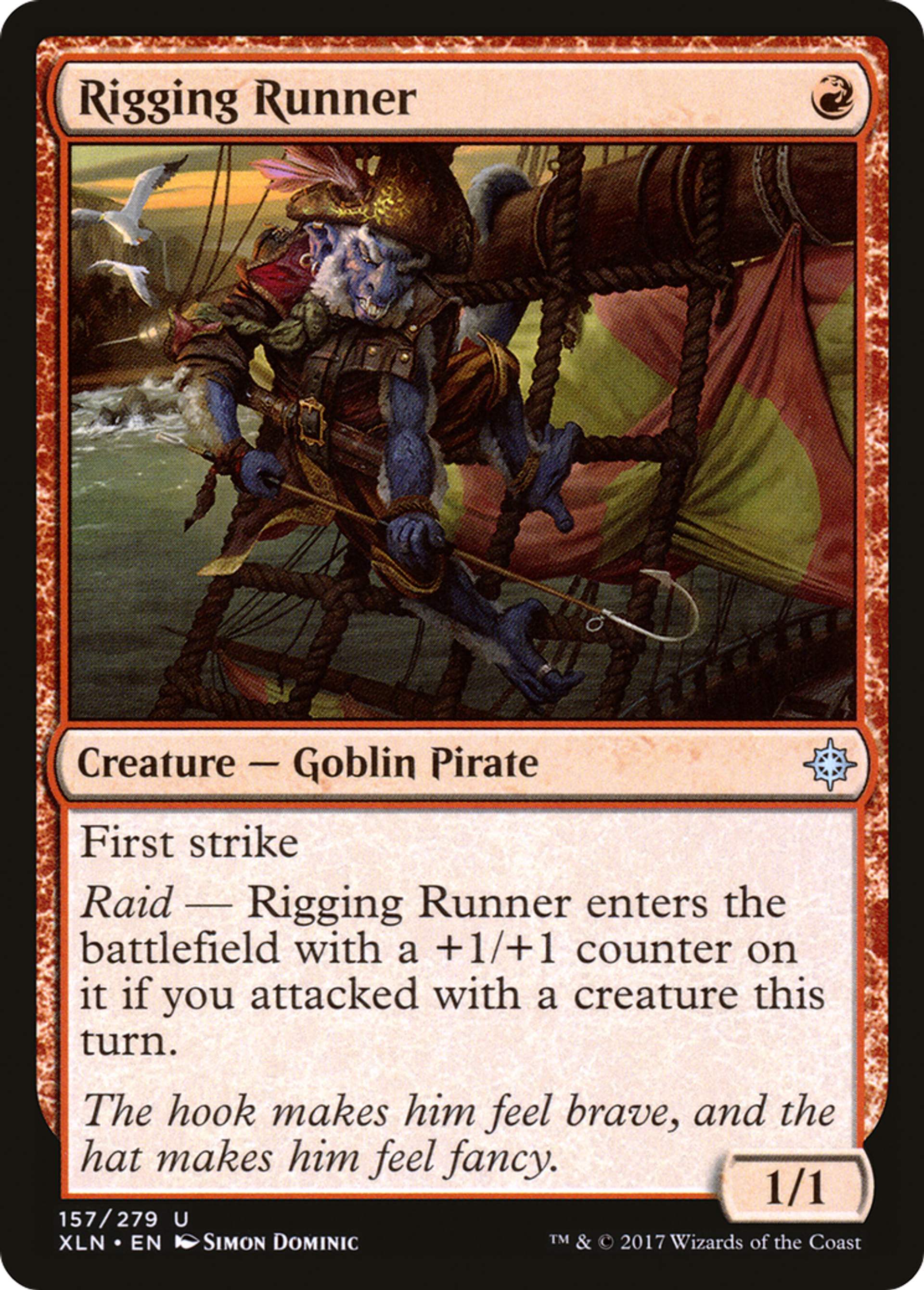 Rigging Runner — Ixalan — Magic: The Gathering