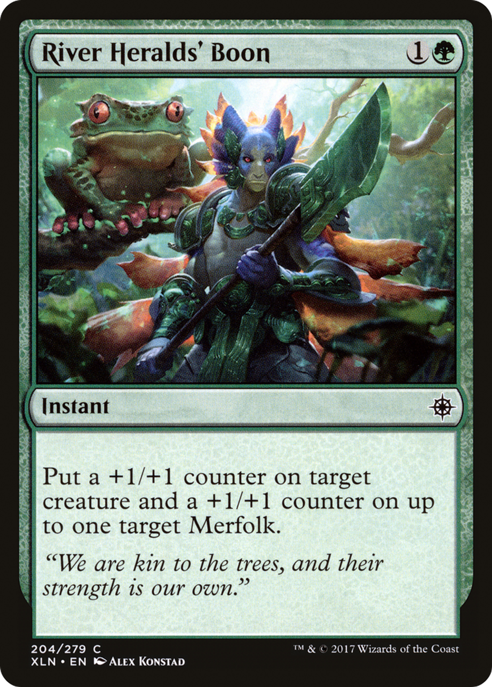 River Heralds' Boon — Ixalan — Magic: The Gathering