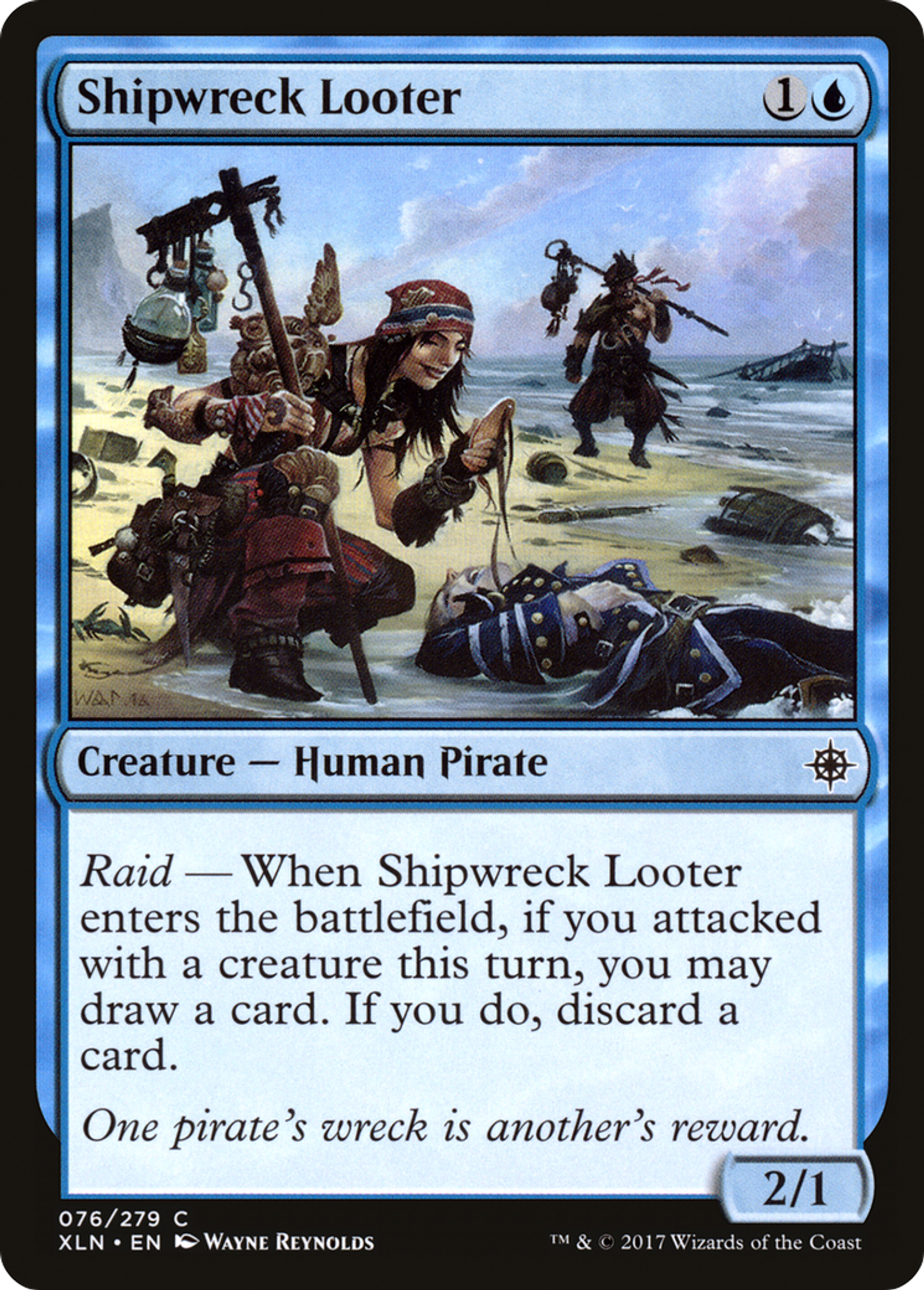 Shipwreck Looter — Ixalan — Magic: The Gathering