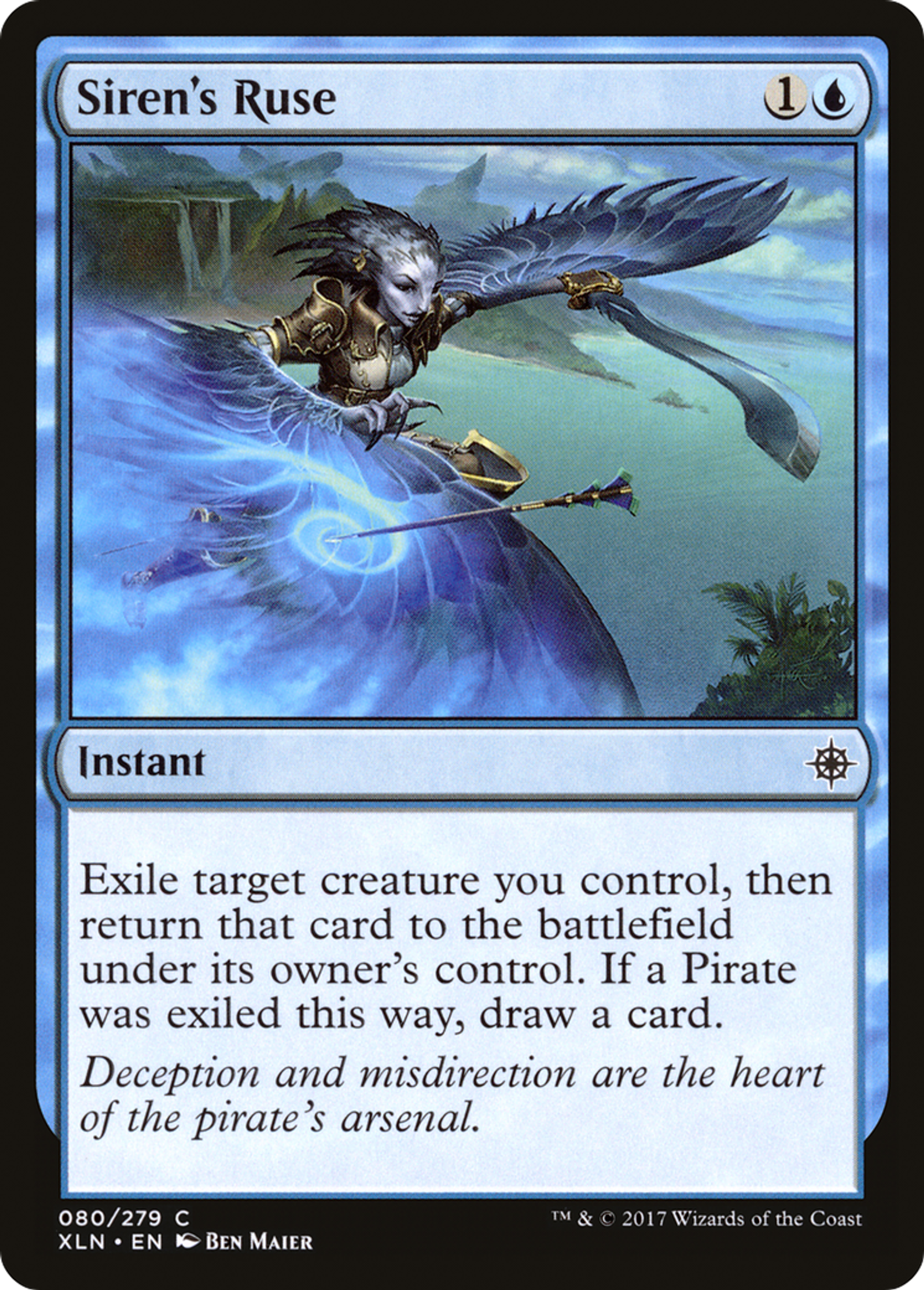 Ruse de la sirène — Ixalan — Magic: The Gathering