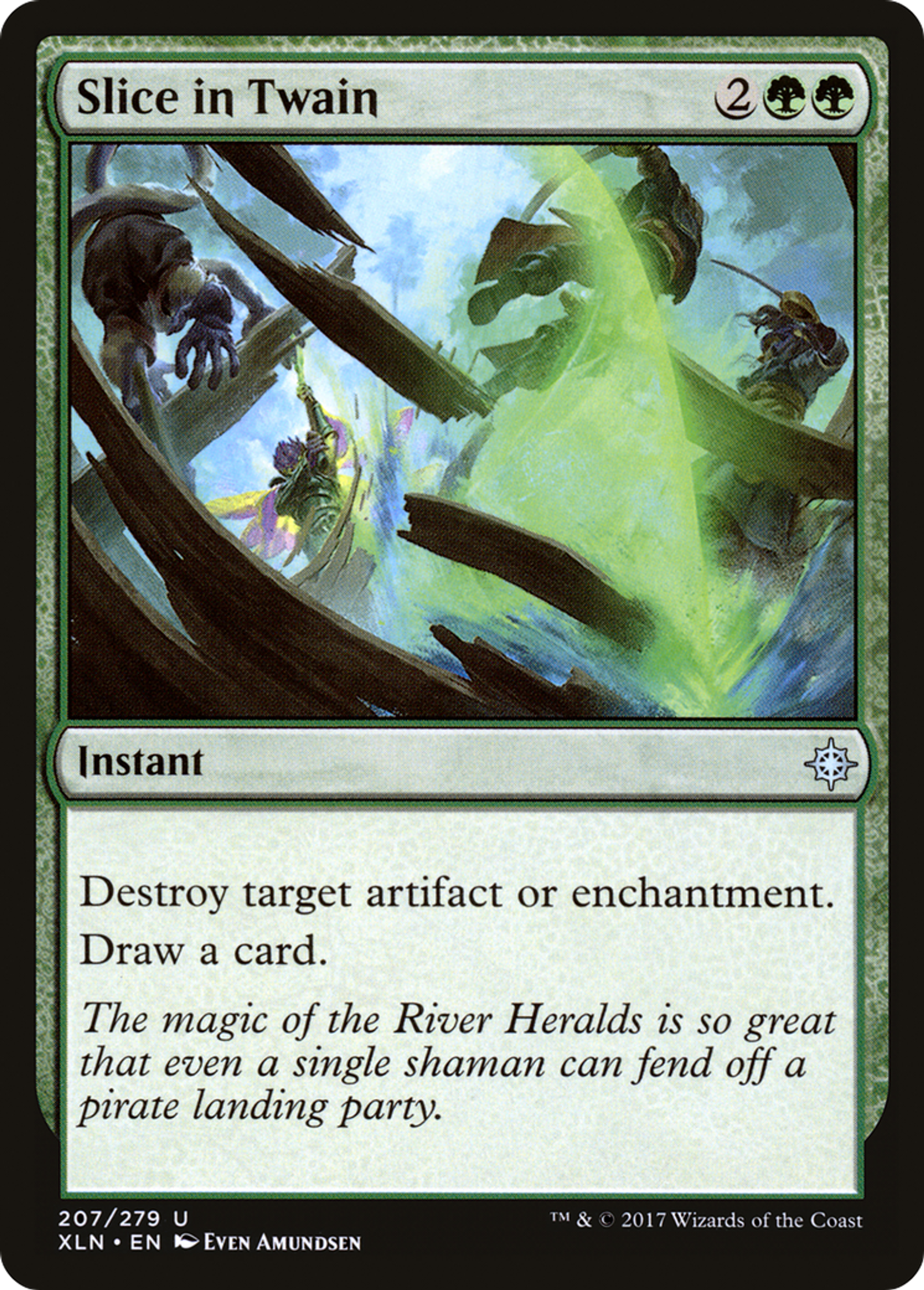 Slice in Twain — Ixalan — Magic: The Gathering