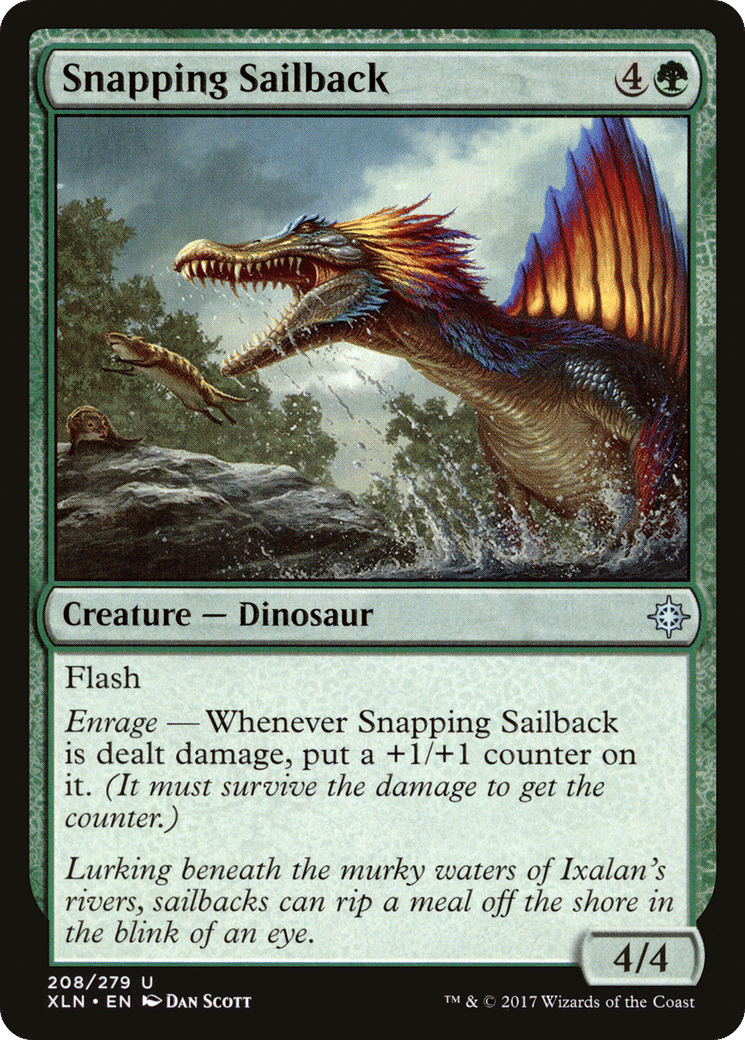 Snapping Sailback — Ixalan — Magic: The Gathering