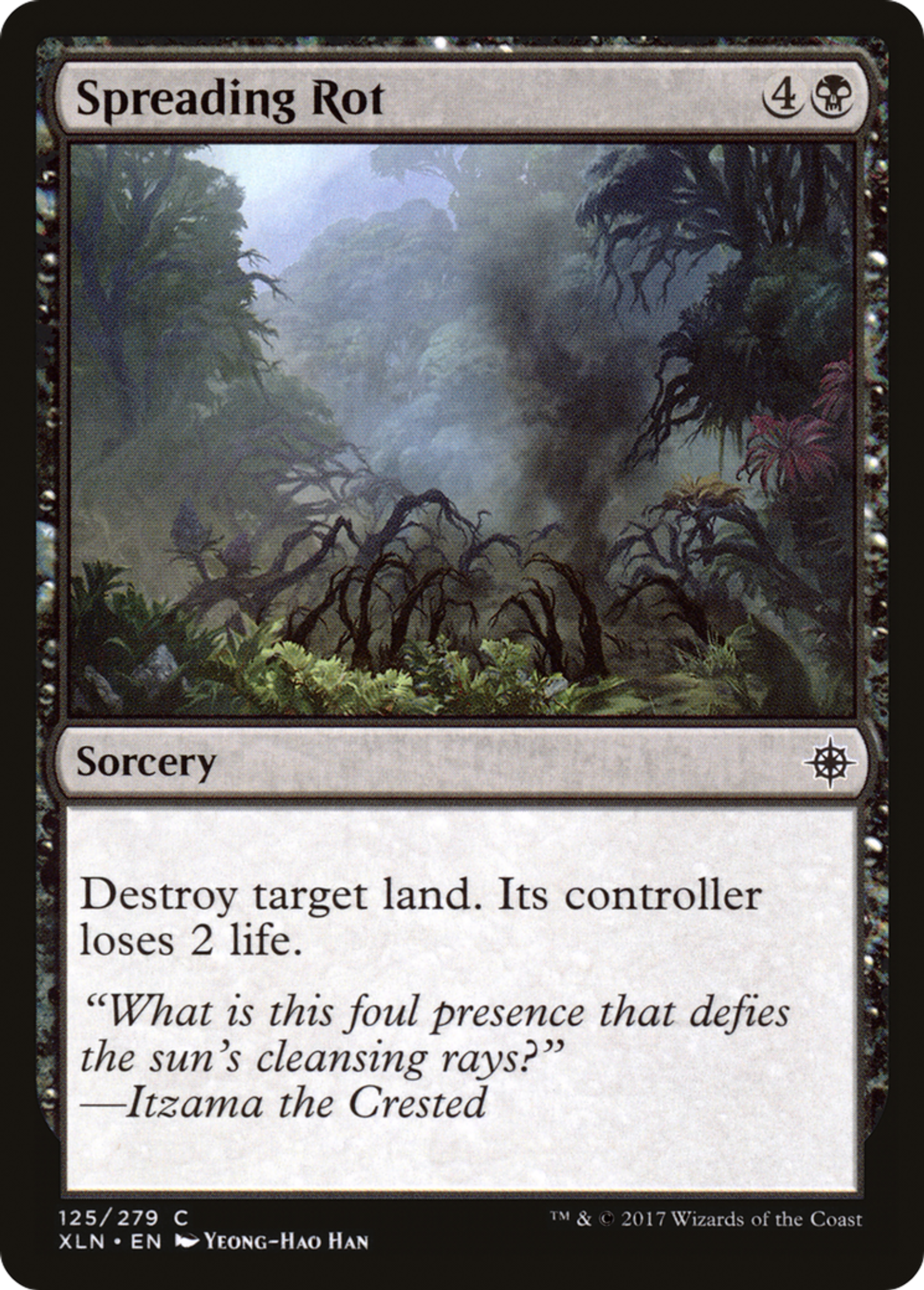 Pourriture envahissante — Ixalan — Magic: The Gathering