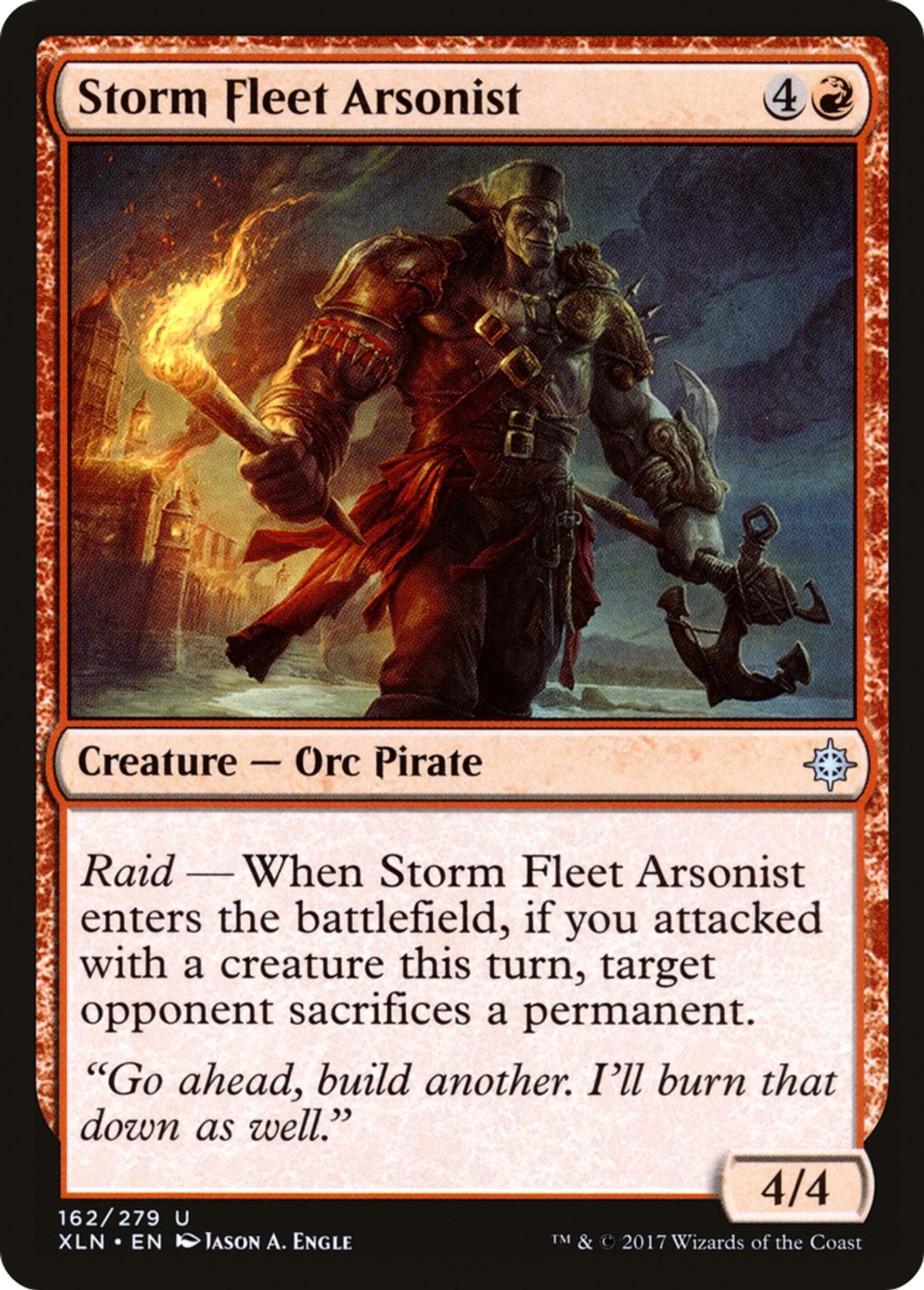 Storm Fleet Arsonist — Ixalan — Magic: The Gathering