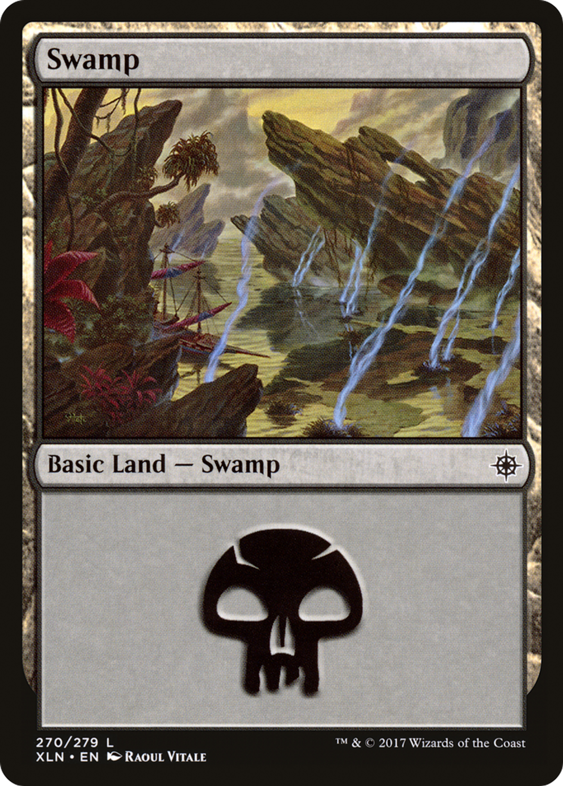 Swamp — Ixalan — Magic: The Gathering
