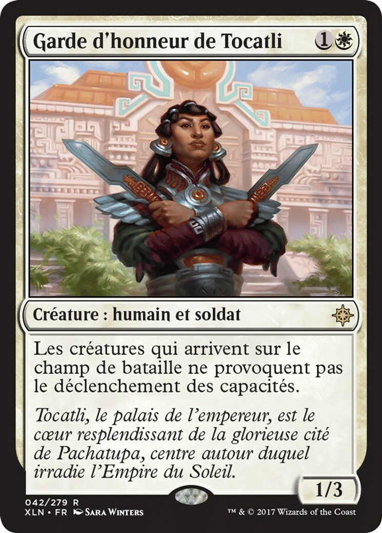 Garde d'honneur de Tocatli — Ixalan — Magic: The Gathering