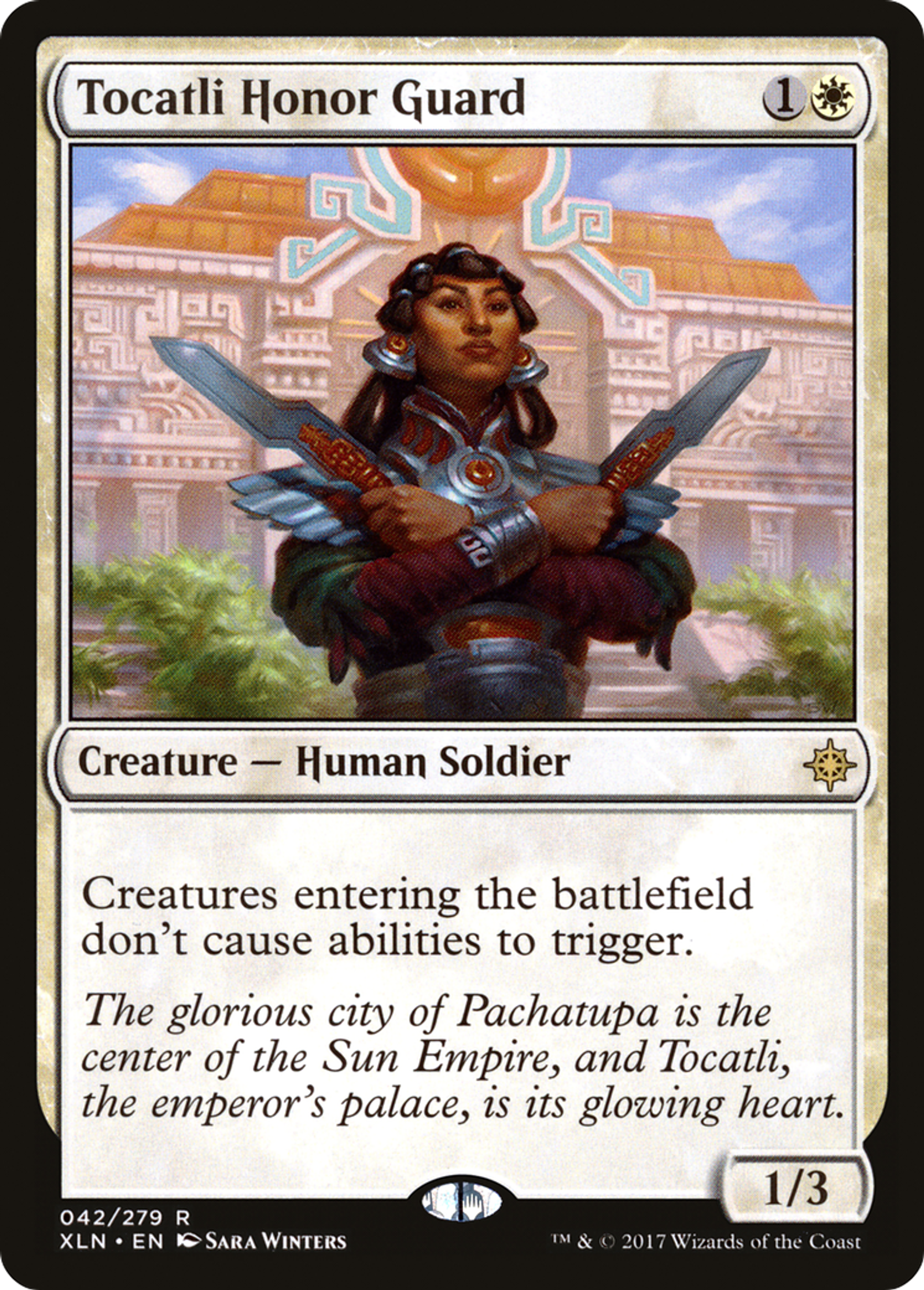 Tocatli Honor Guard — Ixalan — Magic: The Gathering