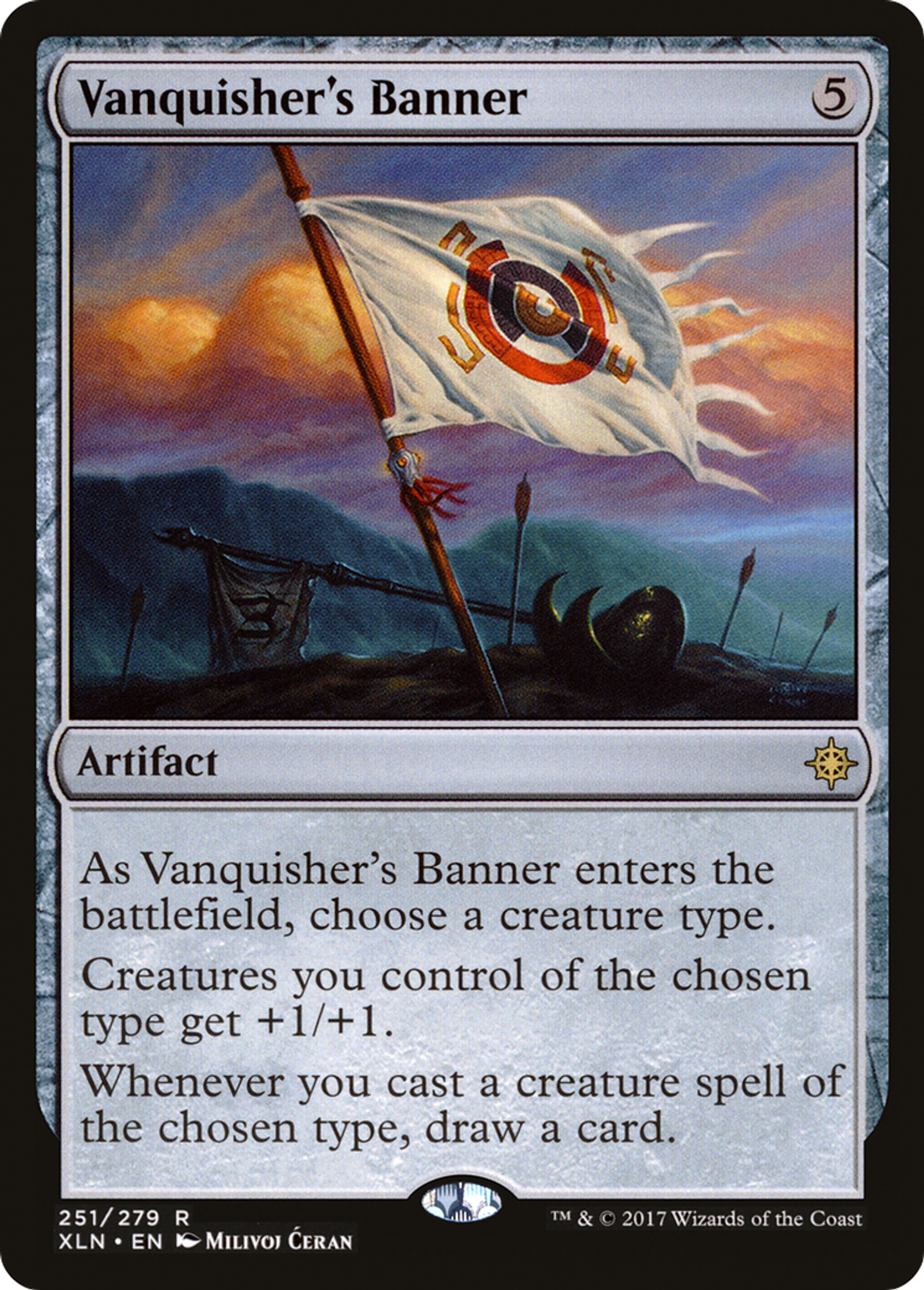 Vanquisher's Banner — Ixalan — Magic: The Gathering