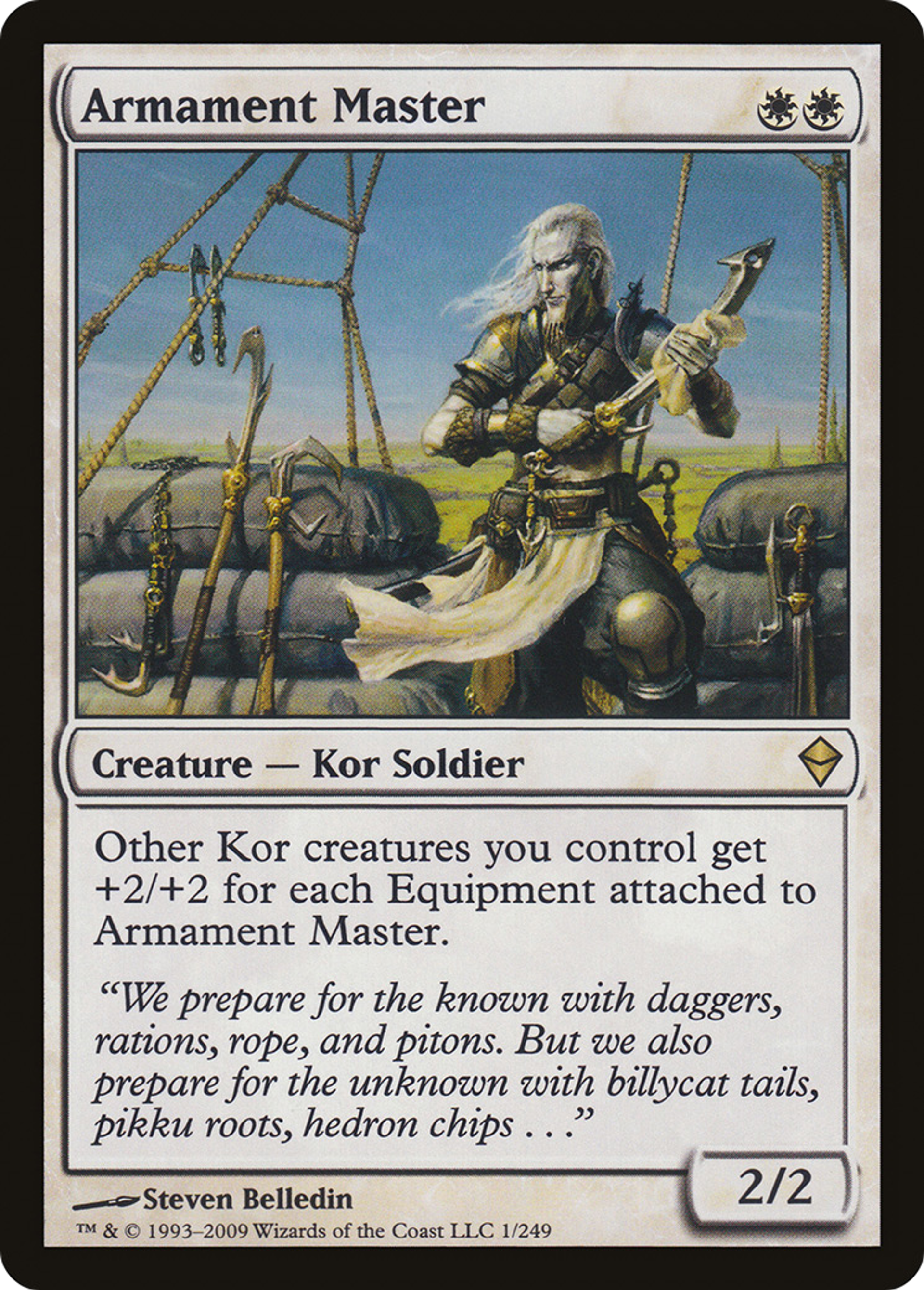 Armament Master — Zendikar — Magic: The Gathering