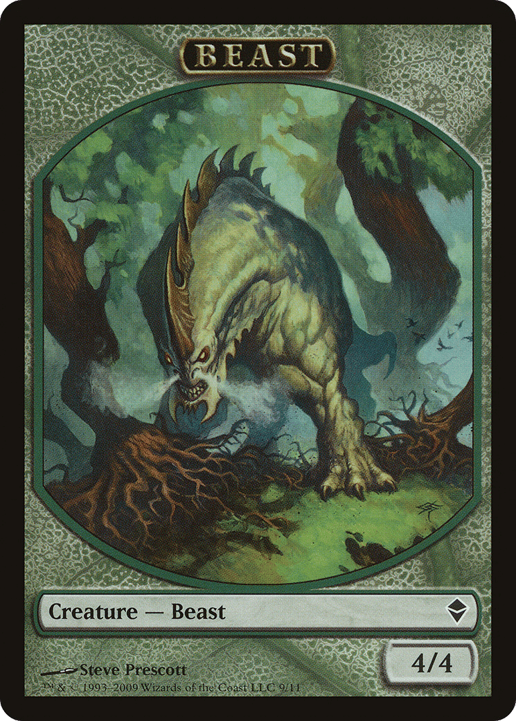 Beast — Zendikar — Magic: The Gathering