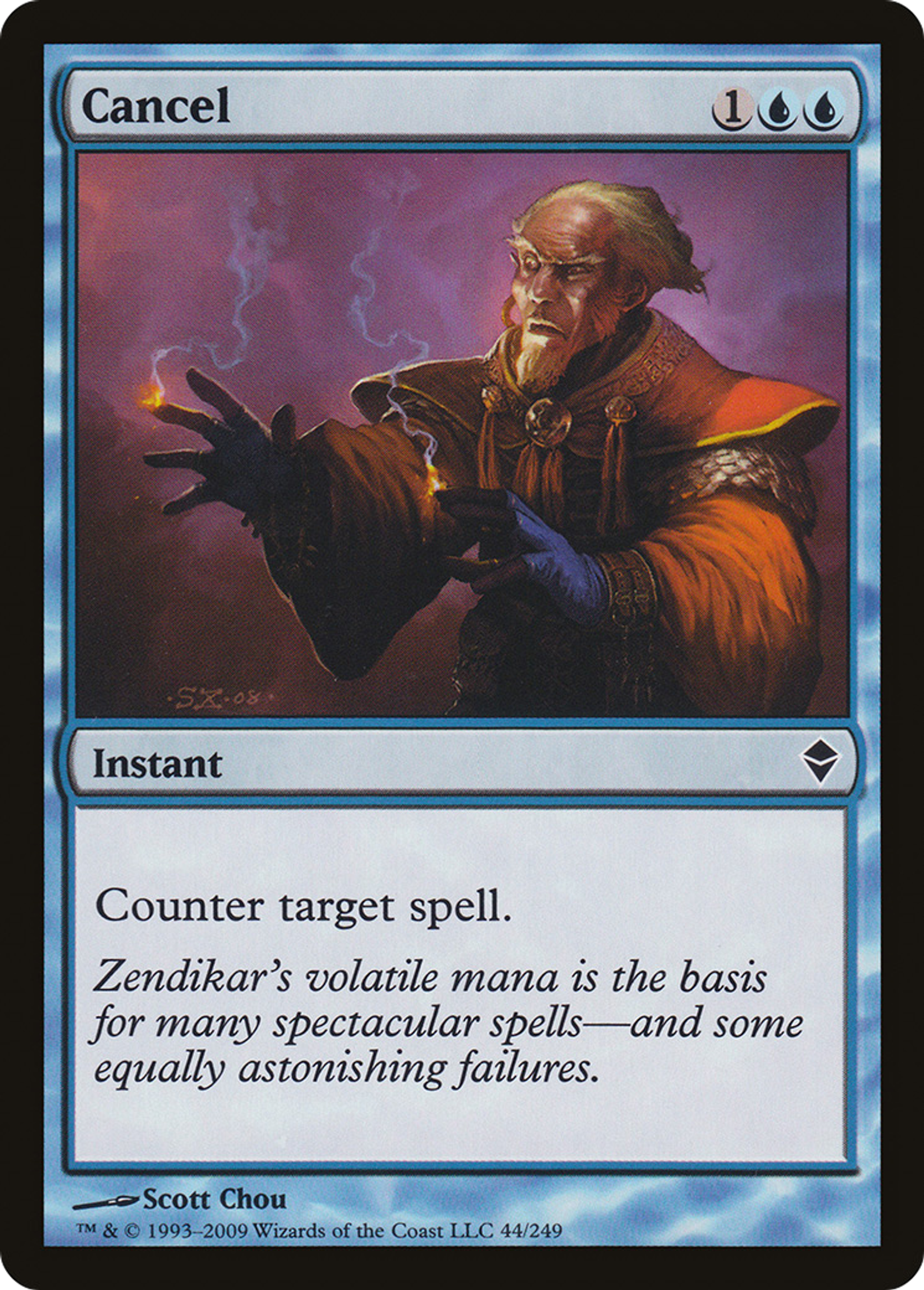 Cancel — Zendikar — Magic: The Gathering