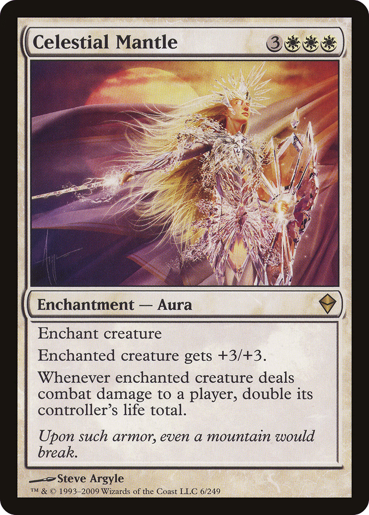 Celestial Mantle — Zendikar — Magic: The Gathering