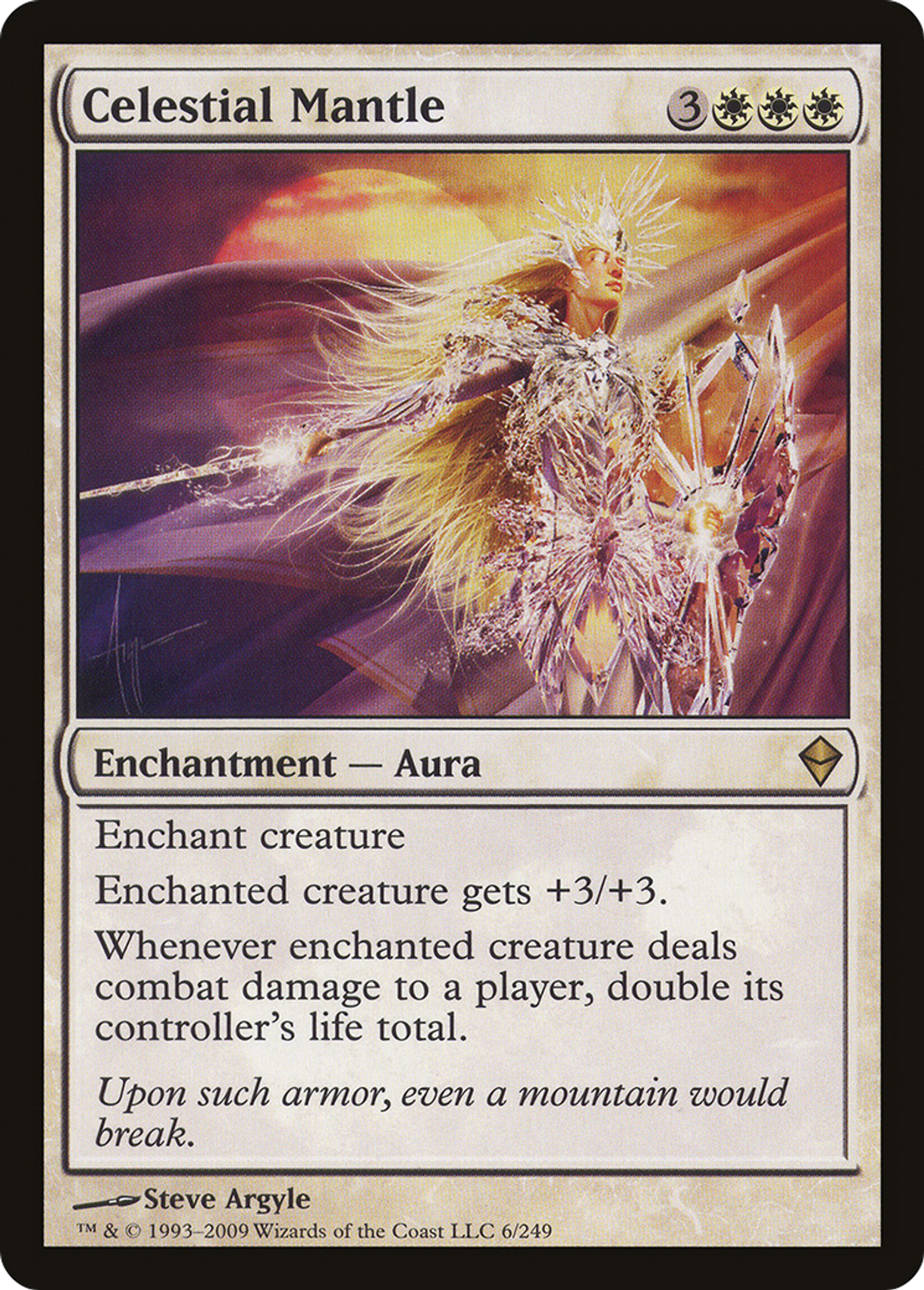 Celestial Mantle — Zendikar — Magic: The Gathering