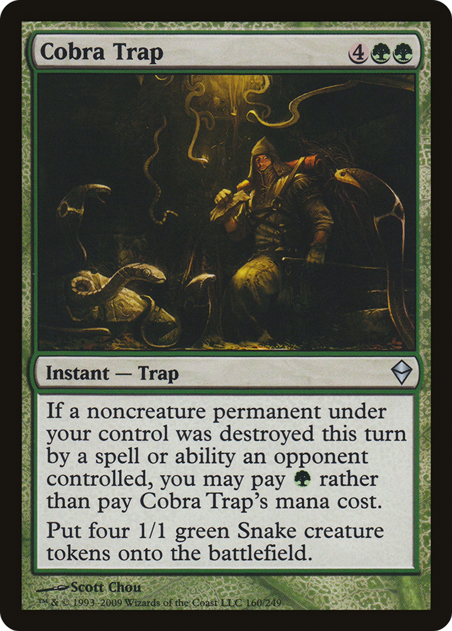 Cobra Trap — Zendikar — Magic: The Gathering
