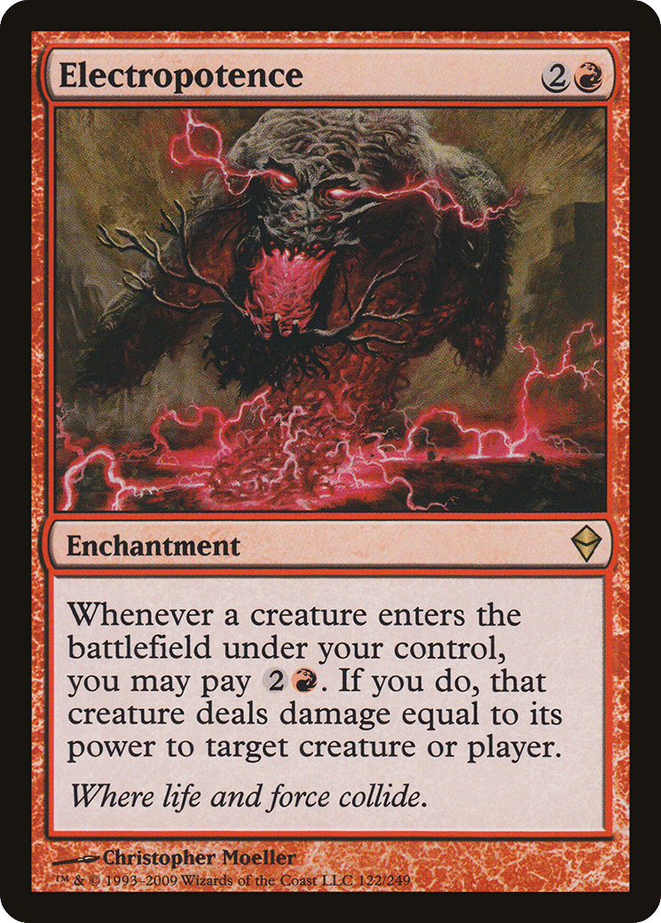 Electropotence — Zendikar — Magic: The Gathering