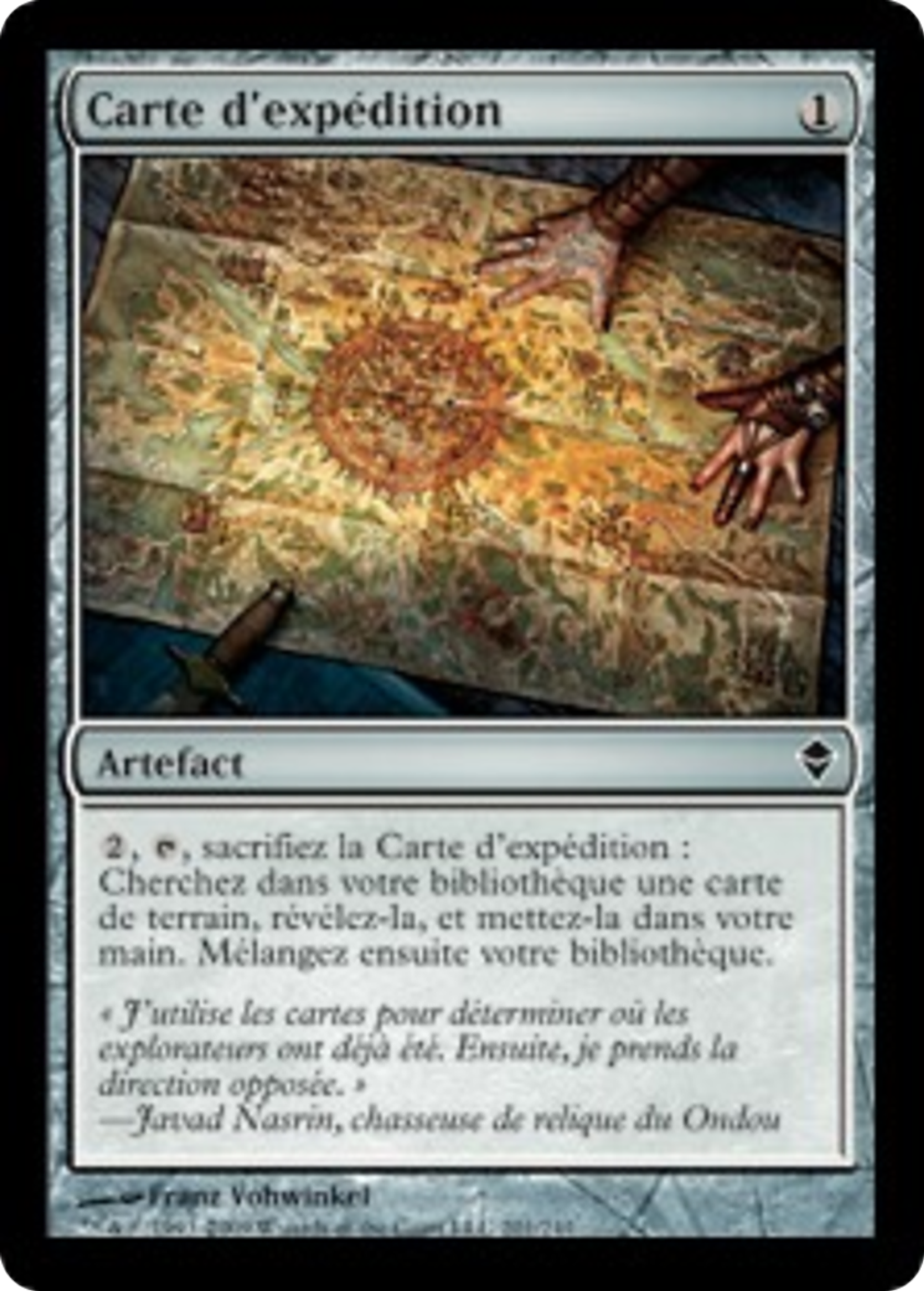 Carte d'expédition — Zendikar — Magic: The Gathering