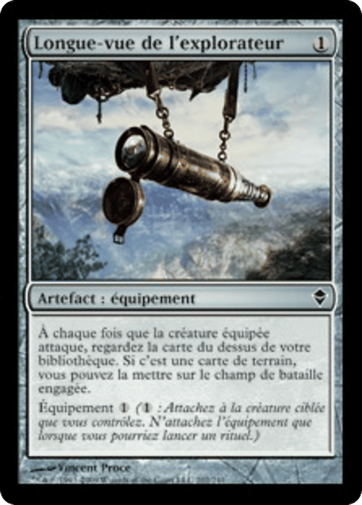Longue-vue de l'explorateur — Zendikar — Magic: The Gathering
