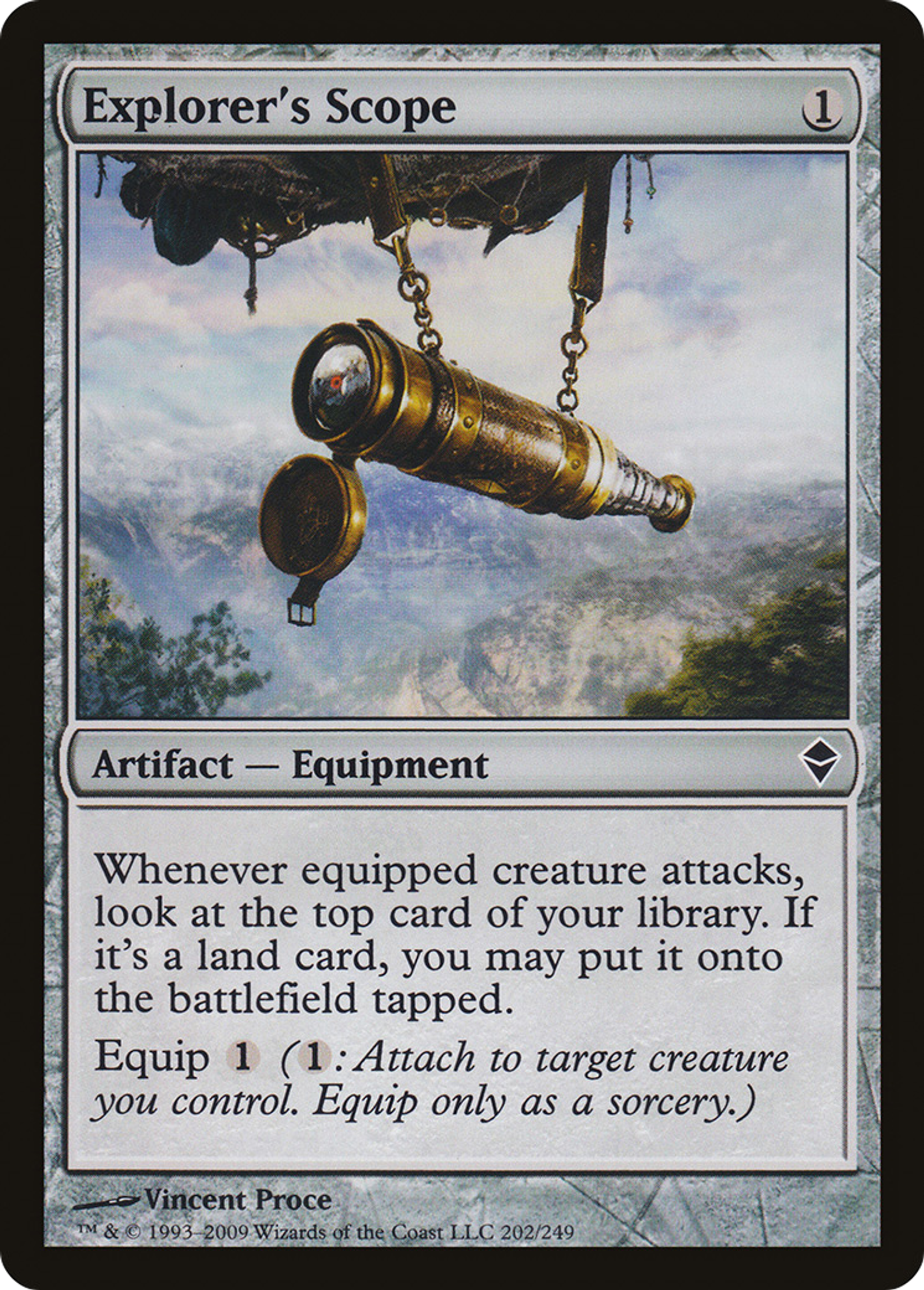 Explorer's Scope — Zendikar — Magic: The Gathering