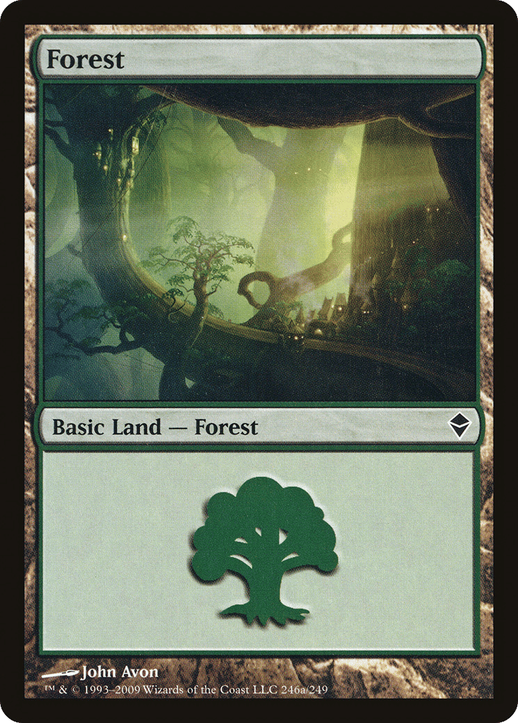 Forest — Zendikar — Magic: The Gathering