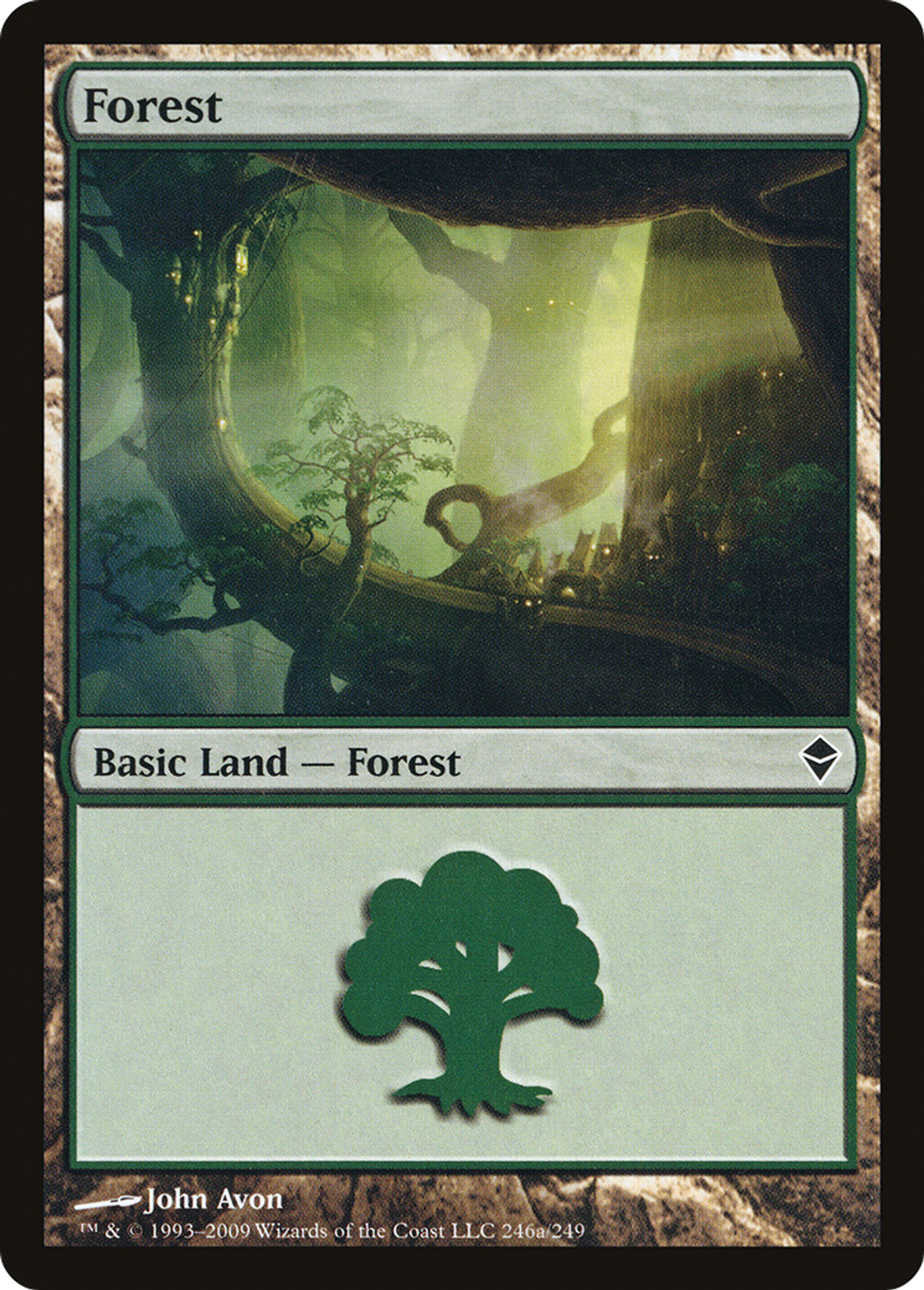 Forest — Zendikar — Magic: The Gathering