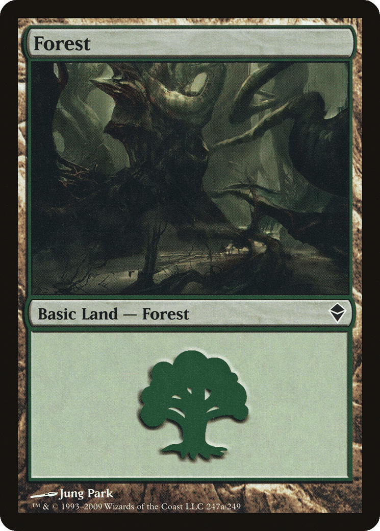 Forest — Zendikar — Magic: The Gathering