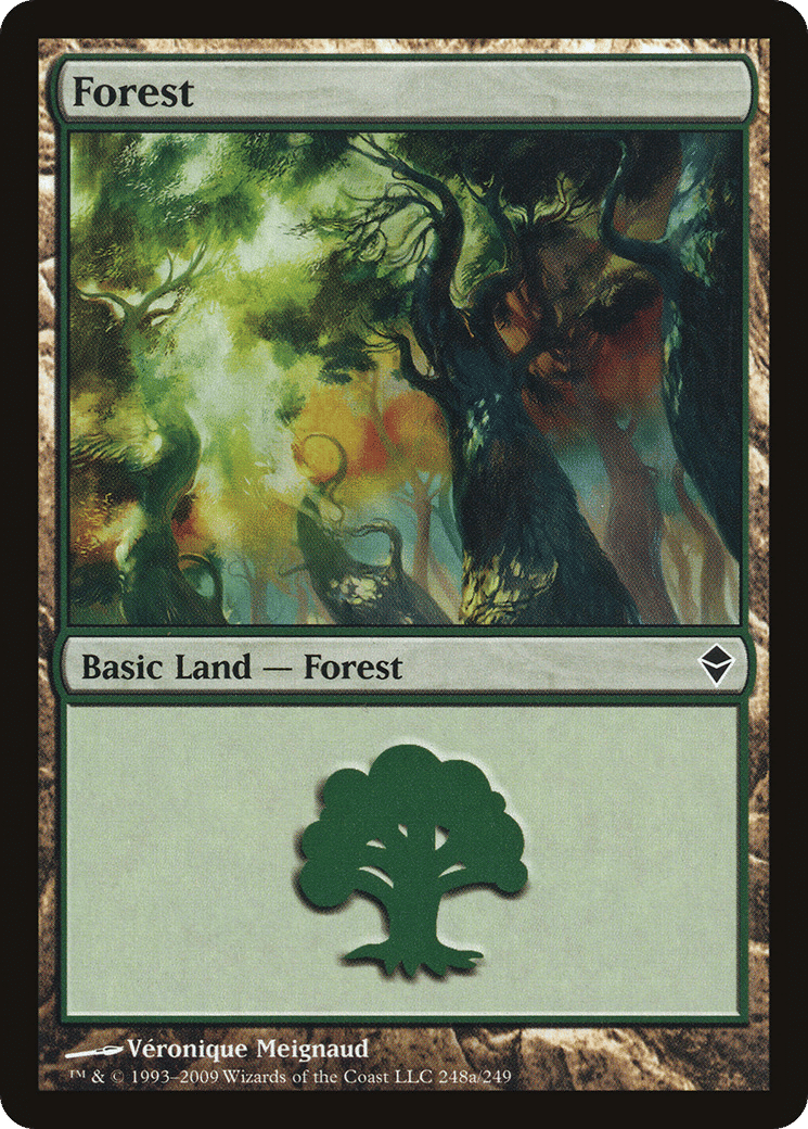 Forest — Zendikar — Magic: The Gathering