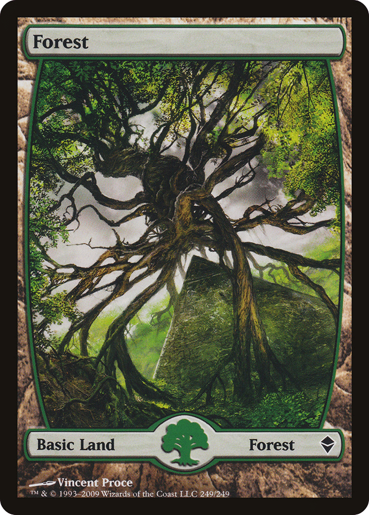 Forest — Zendikar — Magic: The Gathering