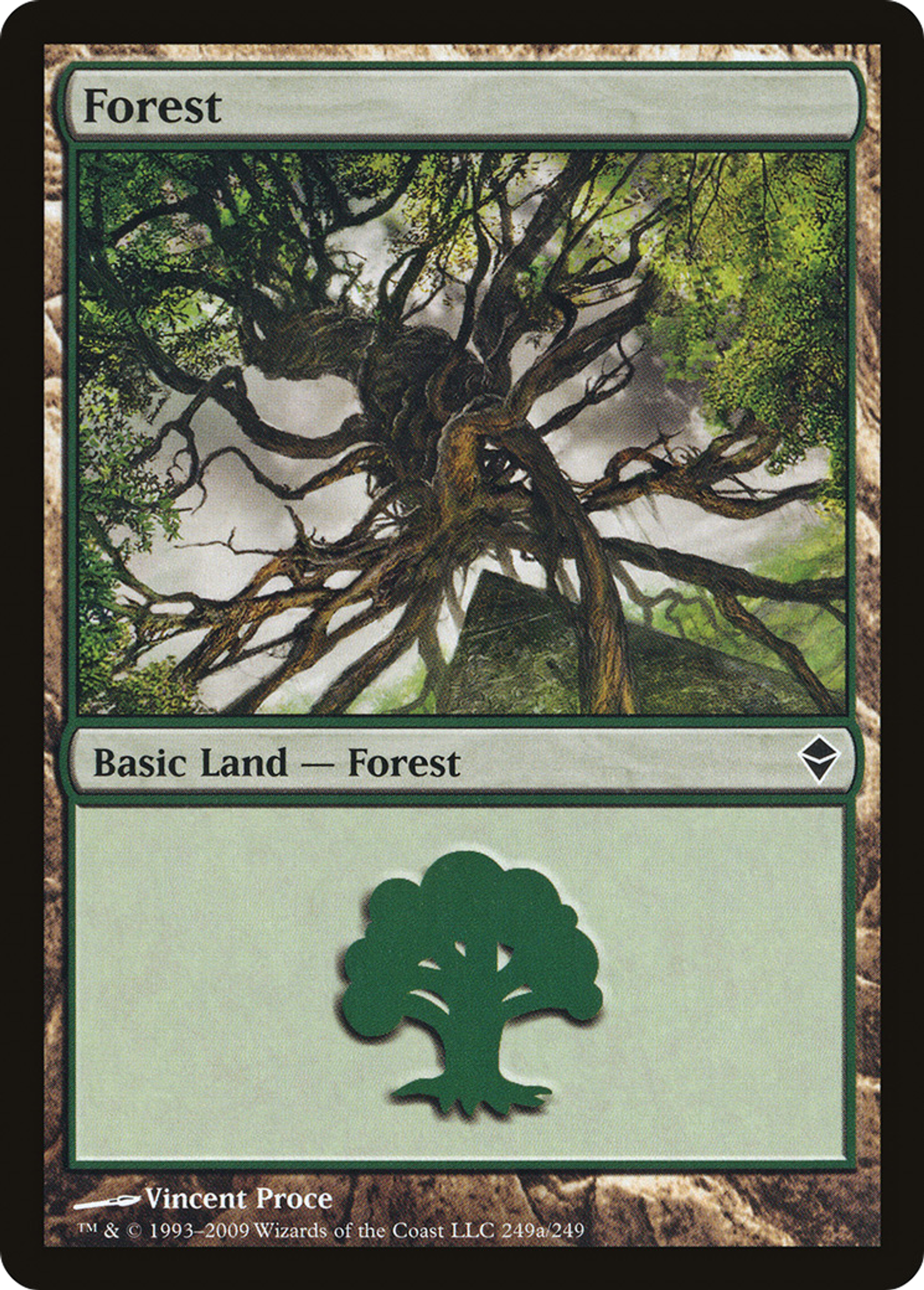 Forest — Zendikar — Magic: The Gathering