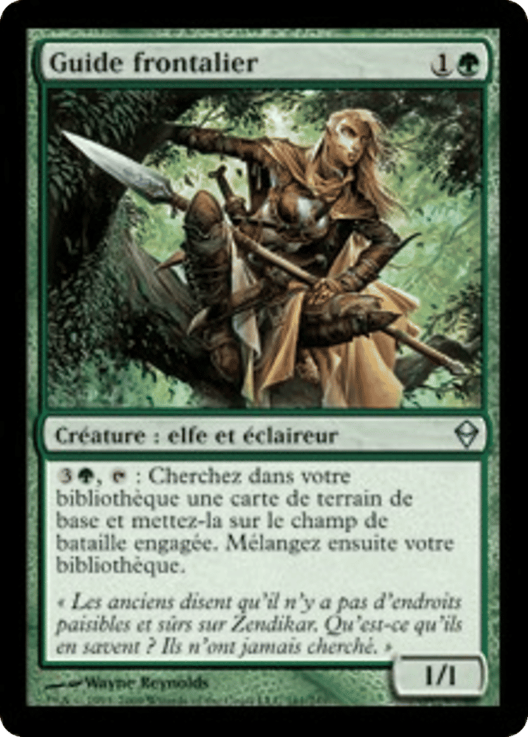 Guide frontalier — Zendikar — Magic: The Gathering
